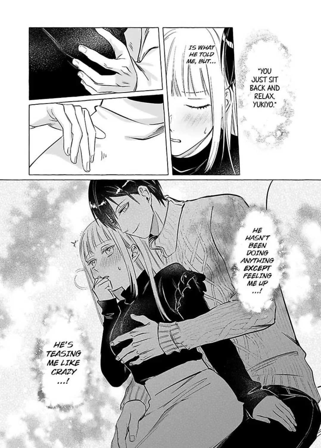 Miwaku no Shinshihamasa ni Akuma Donzoko OL ha Suitosekkusu de Torokasareru Chapter 4 - page 8