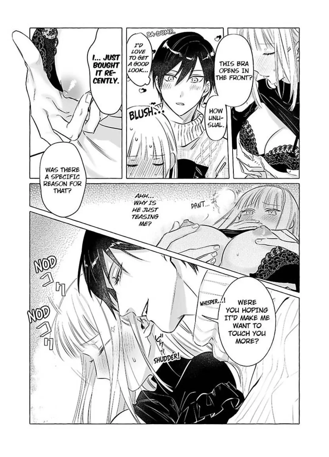 Miwaku no Shinshihamasa ni Akuma Donzoko OL ha Suitosekkusu de Torokasareru Chapter 4 - page 9