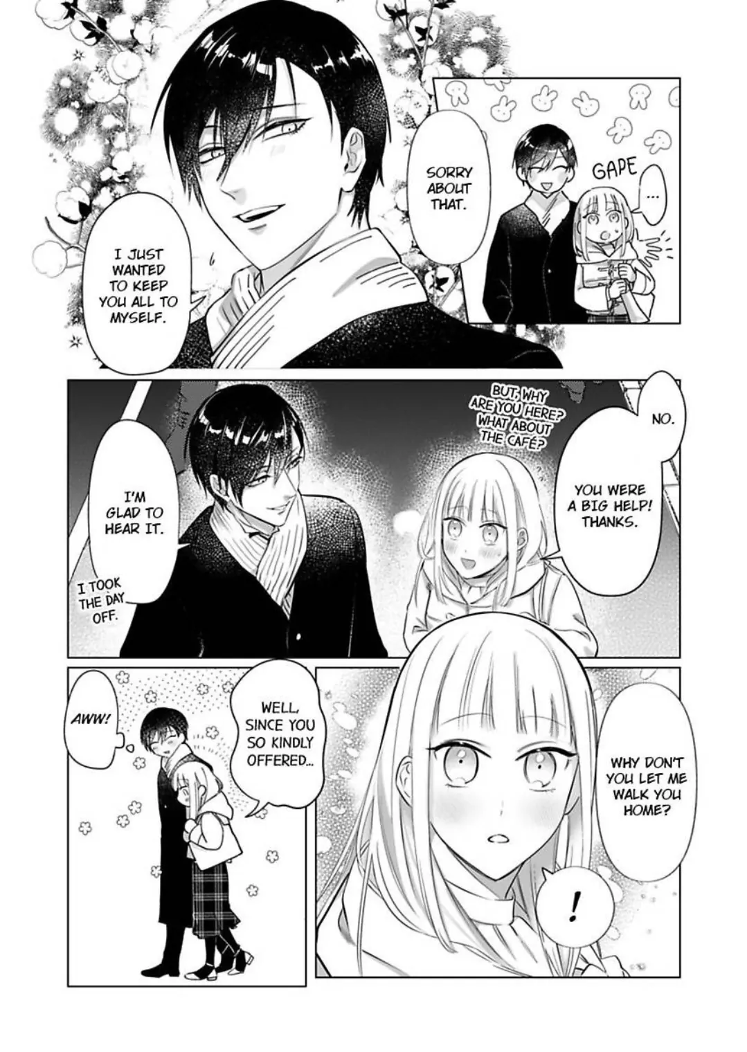 Miwaku no Shinshihamasa ni Akuma Donzoko OL ha Suitosekkusu de Torokasareru Chapter 5 - page 8