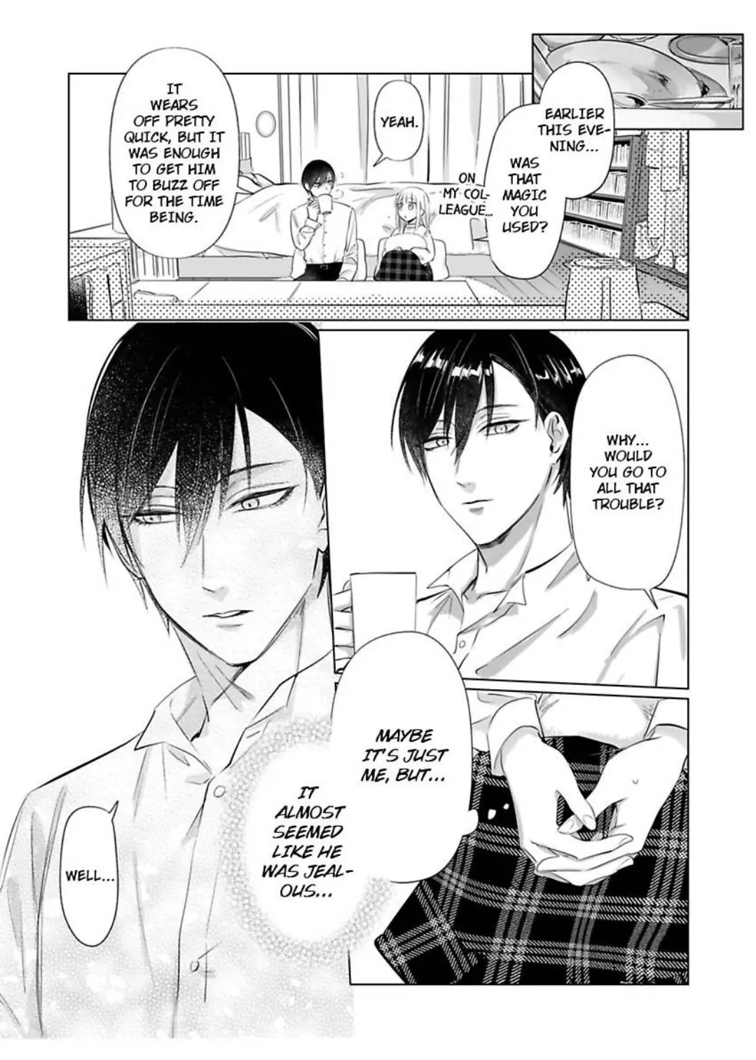 Miwaku no Shinshihamasa ni Akuma Donzoko OL ha Suitosekkusu de Torokasareru Chapter 5 - page 10