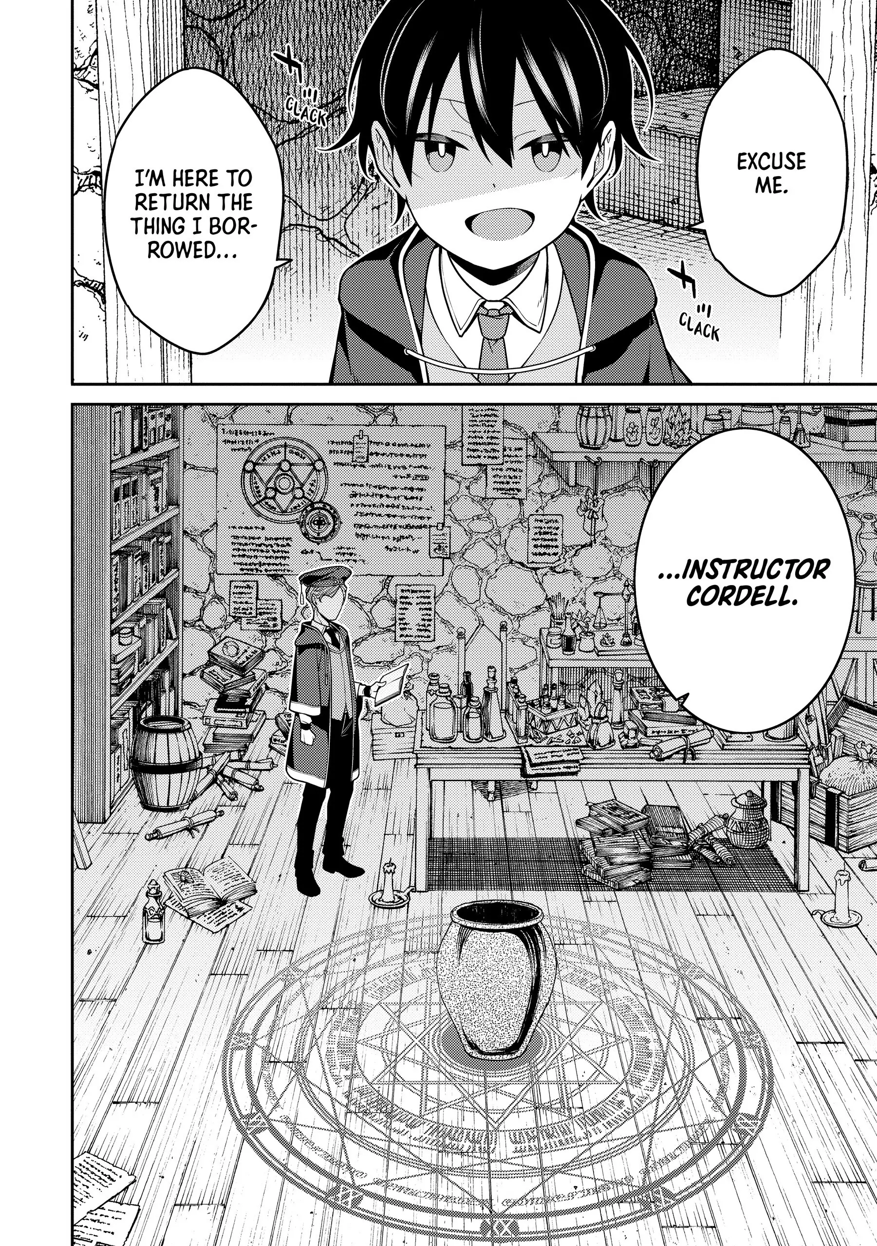 The Reincarnation of the Strongest Exorcist in Another World/Official Chapter 8 - page 3