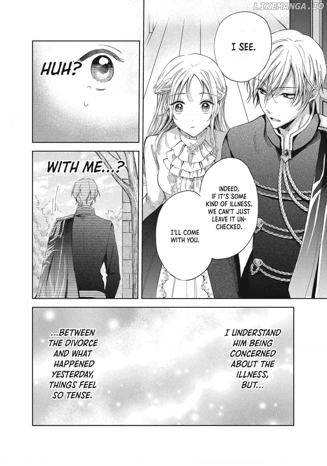 Ouhi-sama wa Rikon shitai - Isekai kara Seijo-sama ga Kita no de, Mou Oyaku Gomen desu wa ne? Chapter 12.1 - page 6