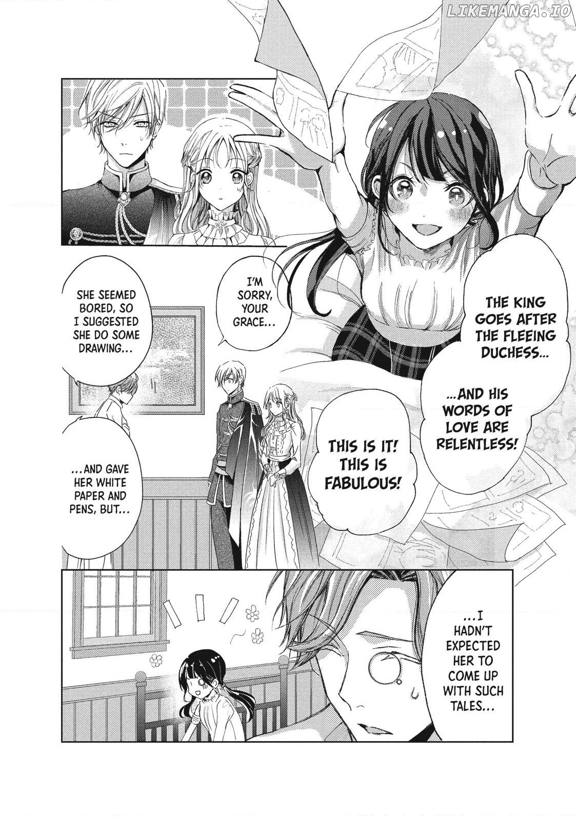 Ouhi-sama wa Rikon shitai - Isekai kara Seijo-sama ga Kita no de, Mou Oyaku Gomen desu wa ne? Chapter 12.1 - page 8