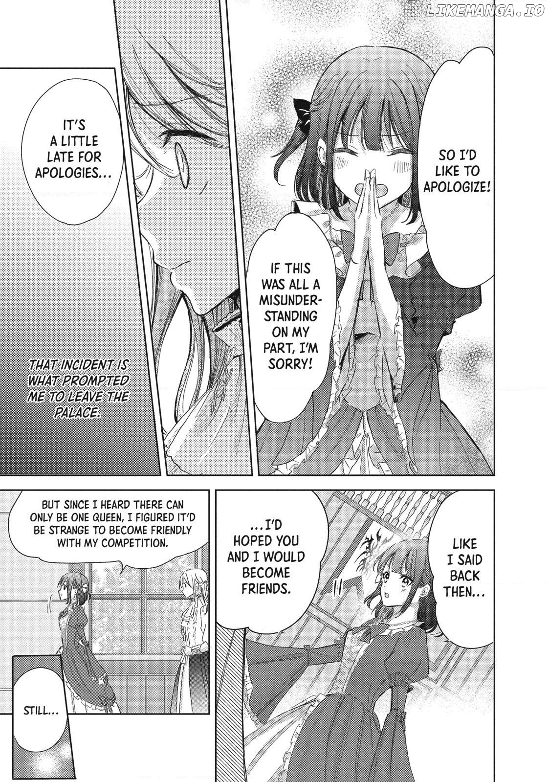 Ouhi-sama wa Rikon shitai - Isekai kara Seijo-sama ga Kita no de, Mou Oyaku Gomen desu wa ne? Chapter 12.3 - page 5