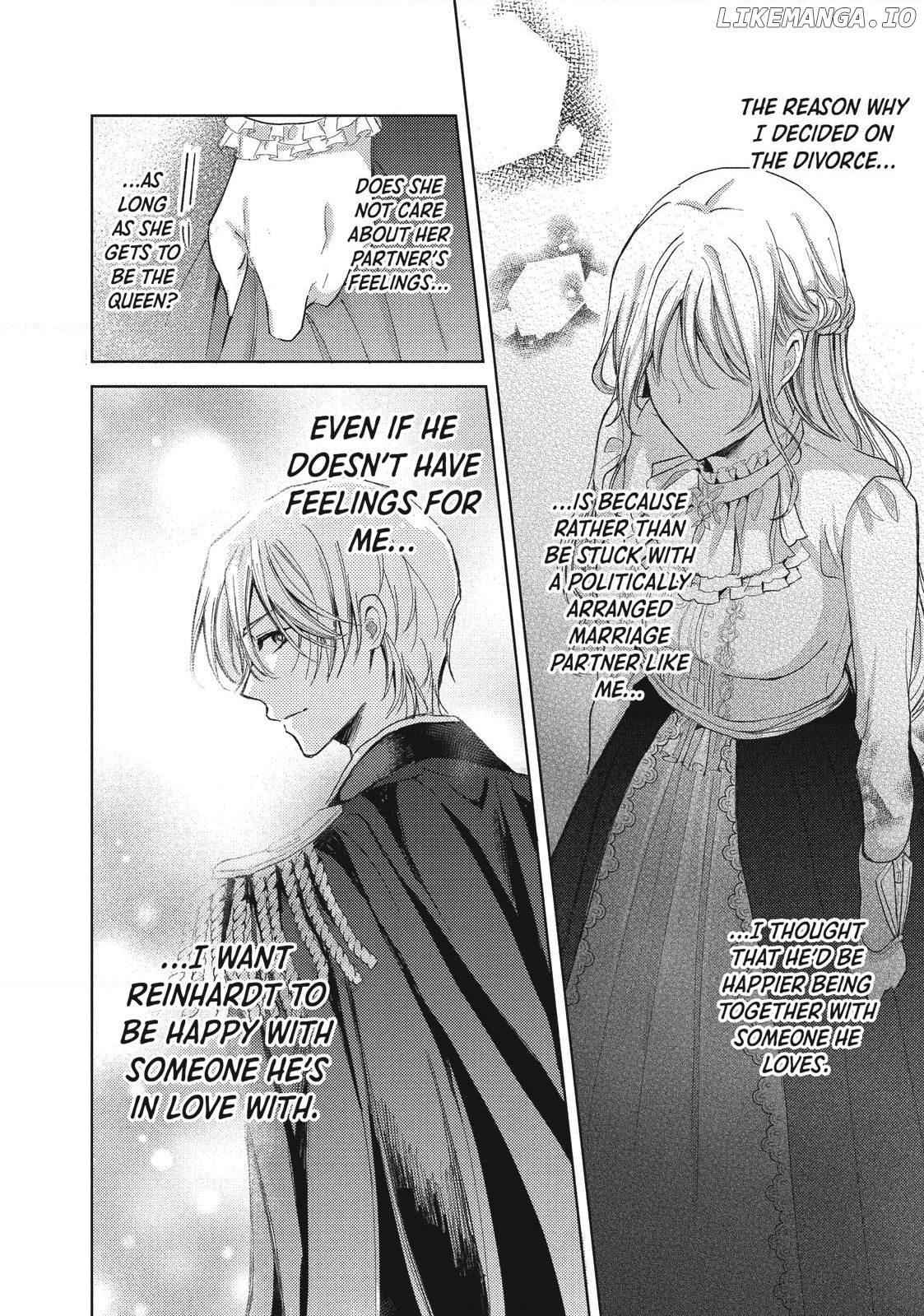 Ouhi-sama wa Rikon shitai - Isekai kara Seijo-sama ga Kita no de, Mou Oyaku Gomen desu wa ne? Chapter 12.3 - page 8