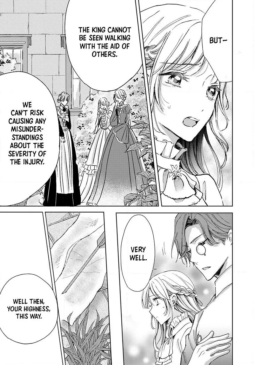 Ouhi-sama wa Rikon shitai - Isekai kara Seijo-sama ga Kita no de, Mou Oyaku Gomen desu wa ne? Chapter 14.3 - page 8