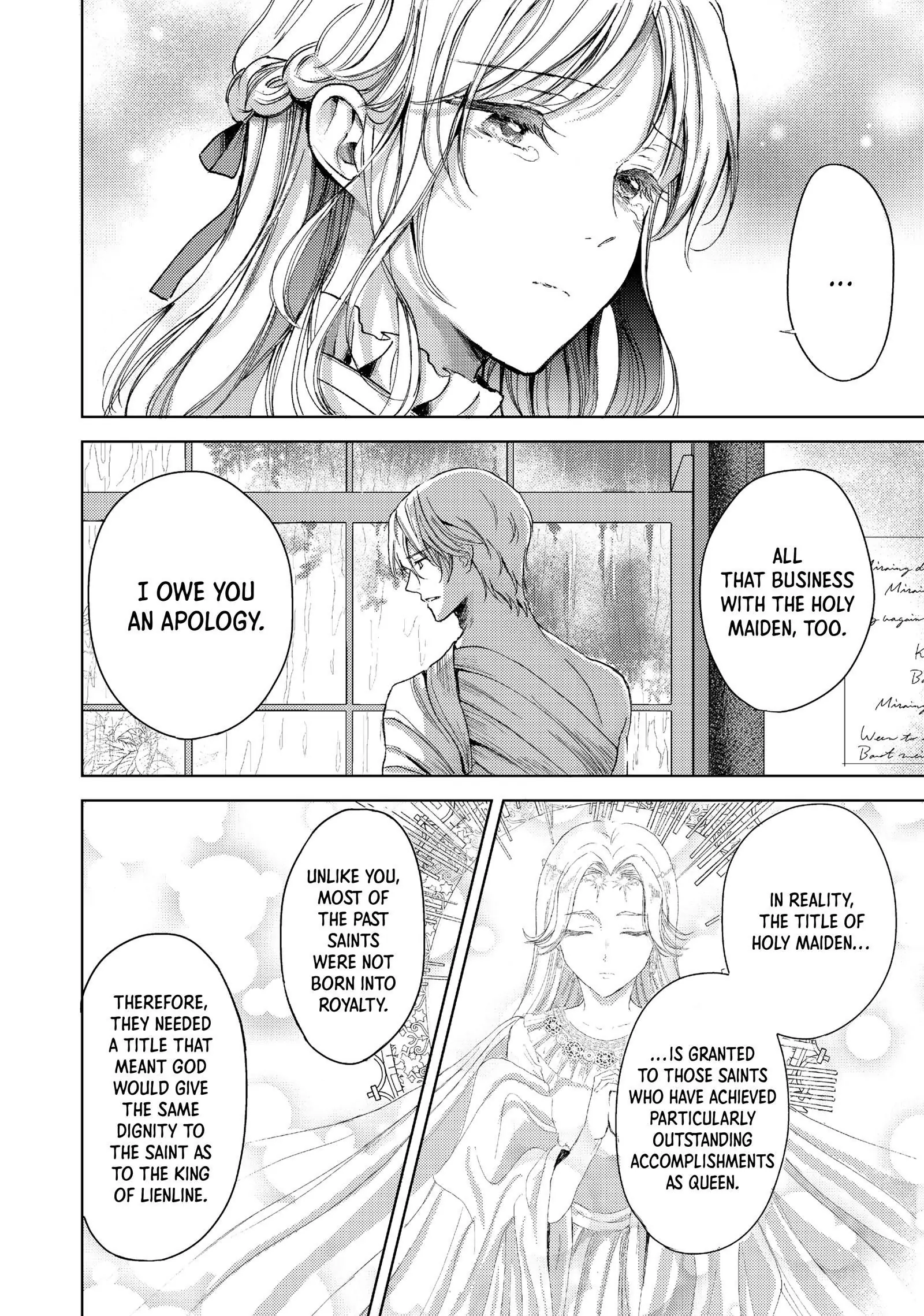 Ouhi-sama wa Rikon shitai - Isekai kara Seijo-sama ga Kita no de, Mou Oyaku Gomen desu wa ne? Chapter 16.1 - page 6