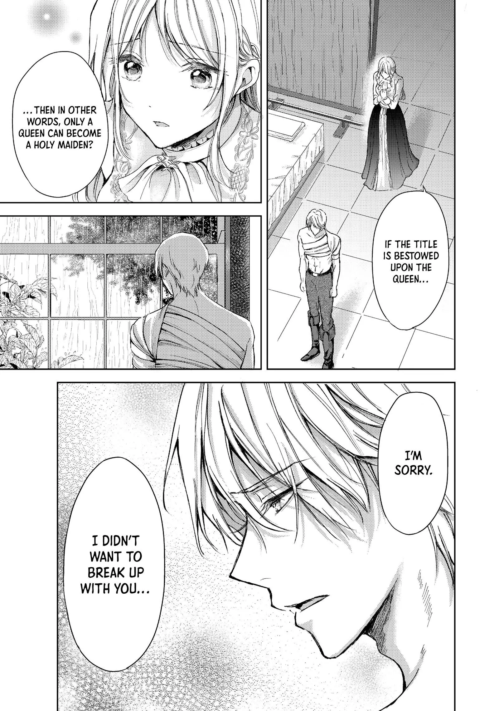 Ouhi-sama wa Rikon shitai - Isekai kara Seijo-sama ga Kita no de, Mou Oyaku Gomen desu wa ne? Chapter 16.1 - page 7