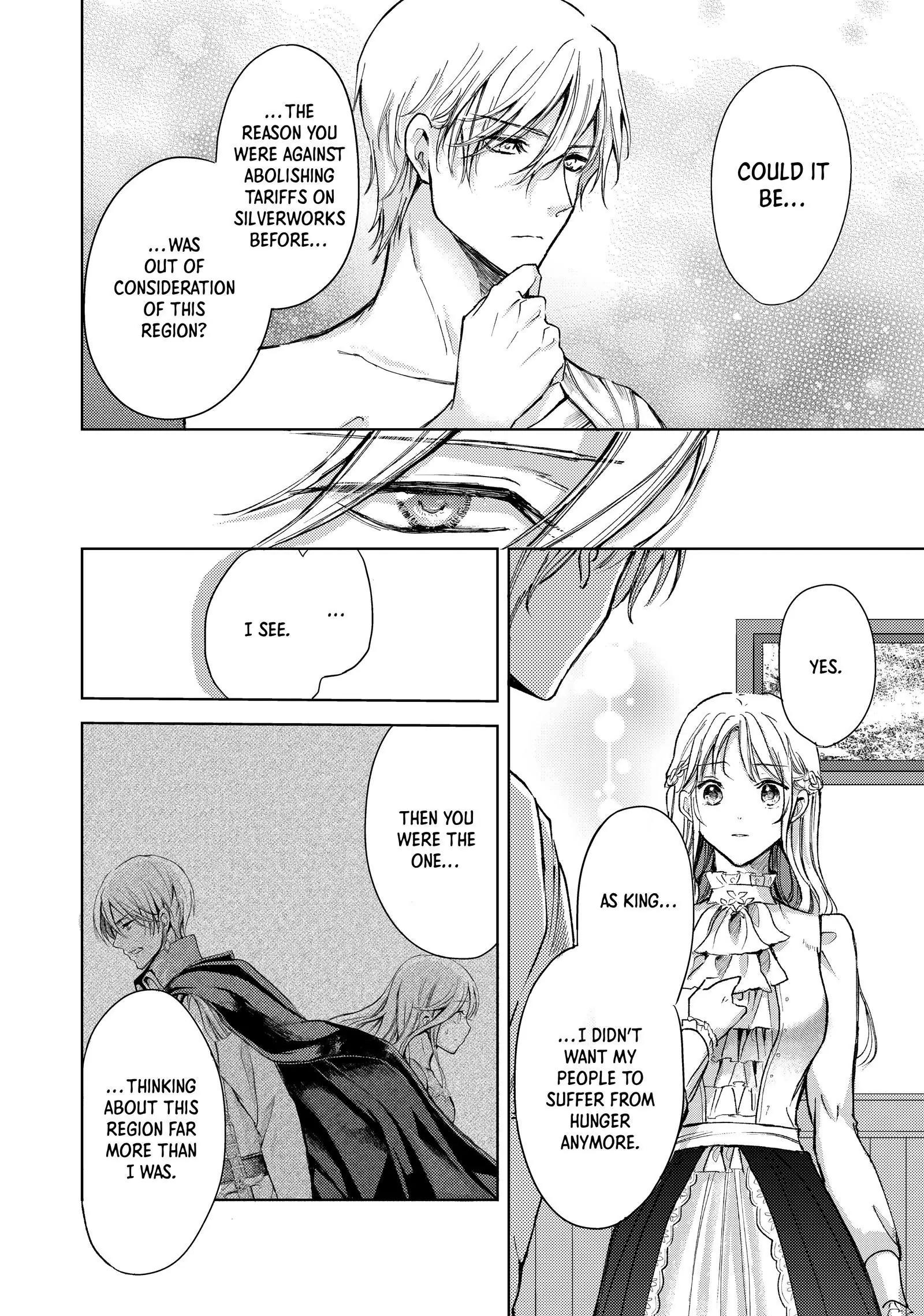 Ouhi-sama wa Rikon shitai - Isekai kara Seijo-sama ga Kita no de, Mou Oyaku Gomen desu wa ne? Chapter 16.2 - page 2