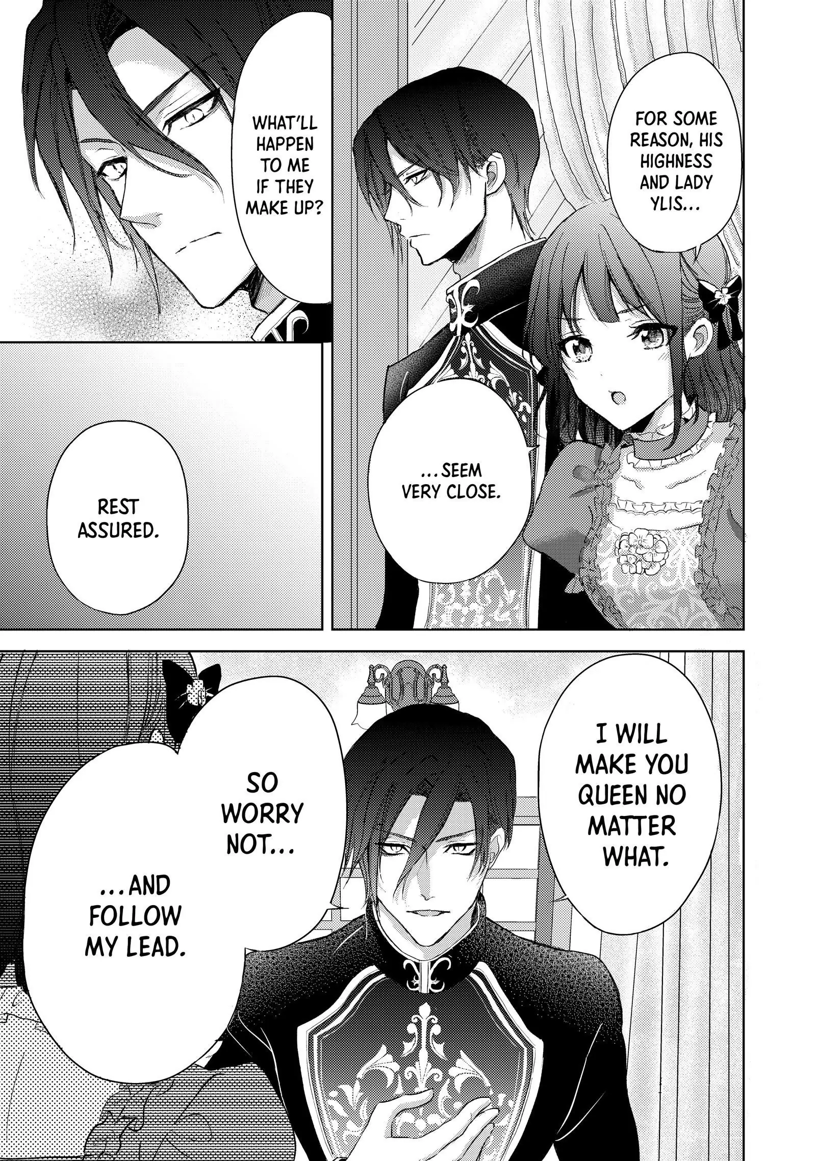 Ouhi-sama wa Rikon shitai - Isekai kara Seijo-sama ga Kita no de, Mou Oyaku Gomen desu wa ne? Chapter 16.3 - page 9
