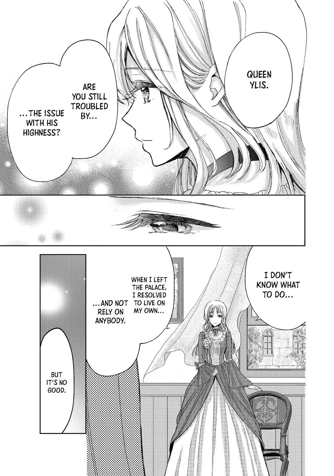 Ouhi-sama wa Rikon shitai - Isekai kara Seijo-sama ga Kita no de, Mou Oyaku Gomen desu wa ne? Chapter 17.1 - page 3