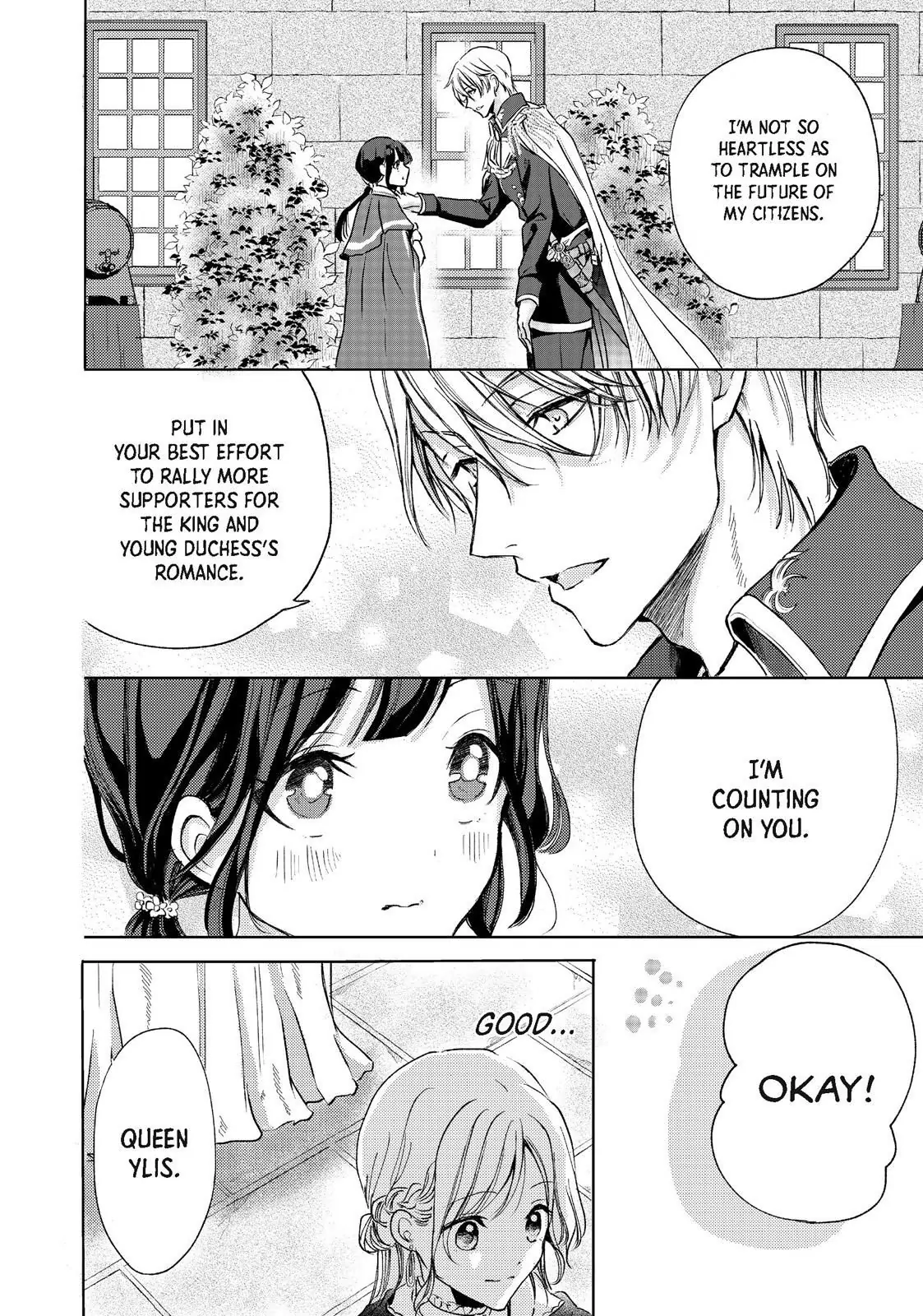 Ouhi-sama wa Rikon shitai - Isekai kara Seijo-sama ga Kita no de, Mou Oyaku Gomen desu wa ne? Chapter 17.2 - page 10