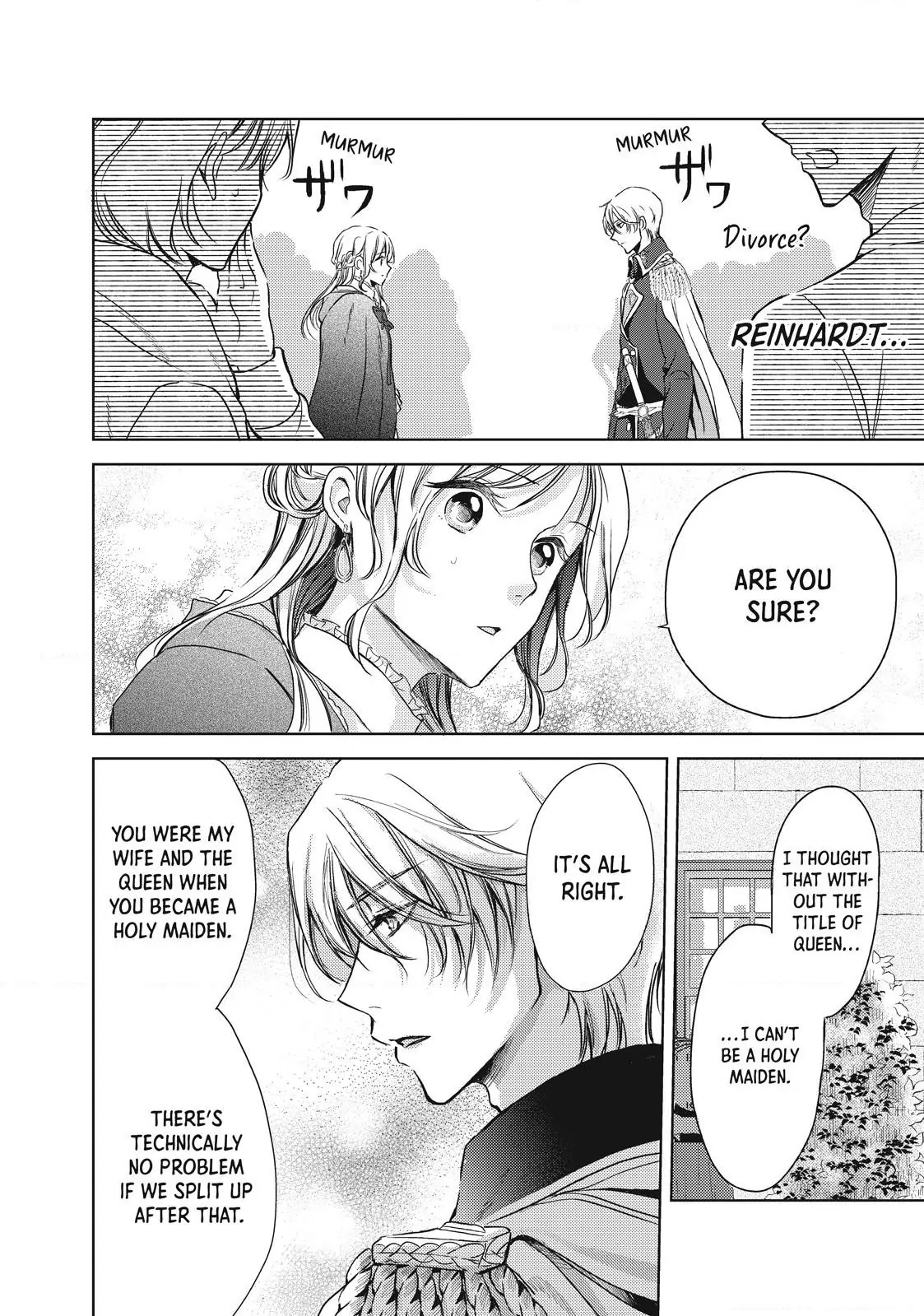 Ouhi-sama wa Rikon shitai - Isekai kara Seijo-sama ga Kita no de, Mou Oyaku Gomen desu wa ne? Chapter 17.3 - page 6