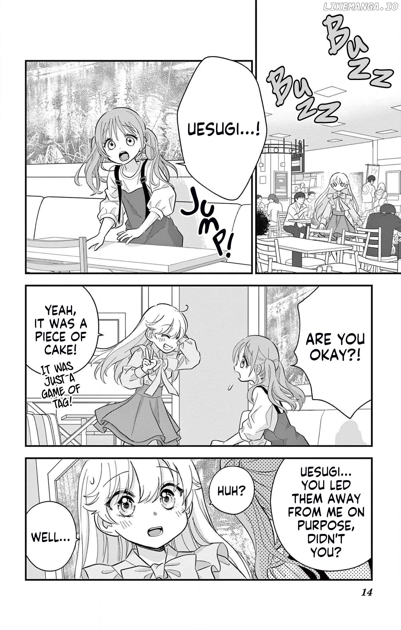 Uesugi-kun wa Onnanoko wo Yametai Chapter 6 - page 14
