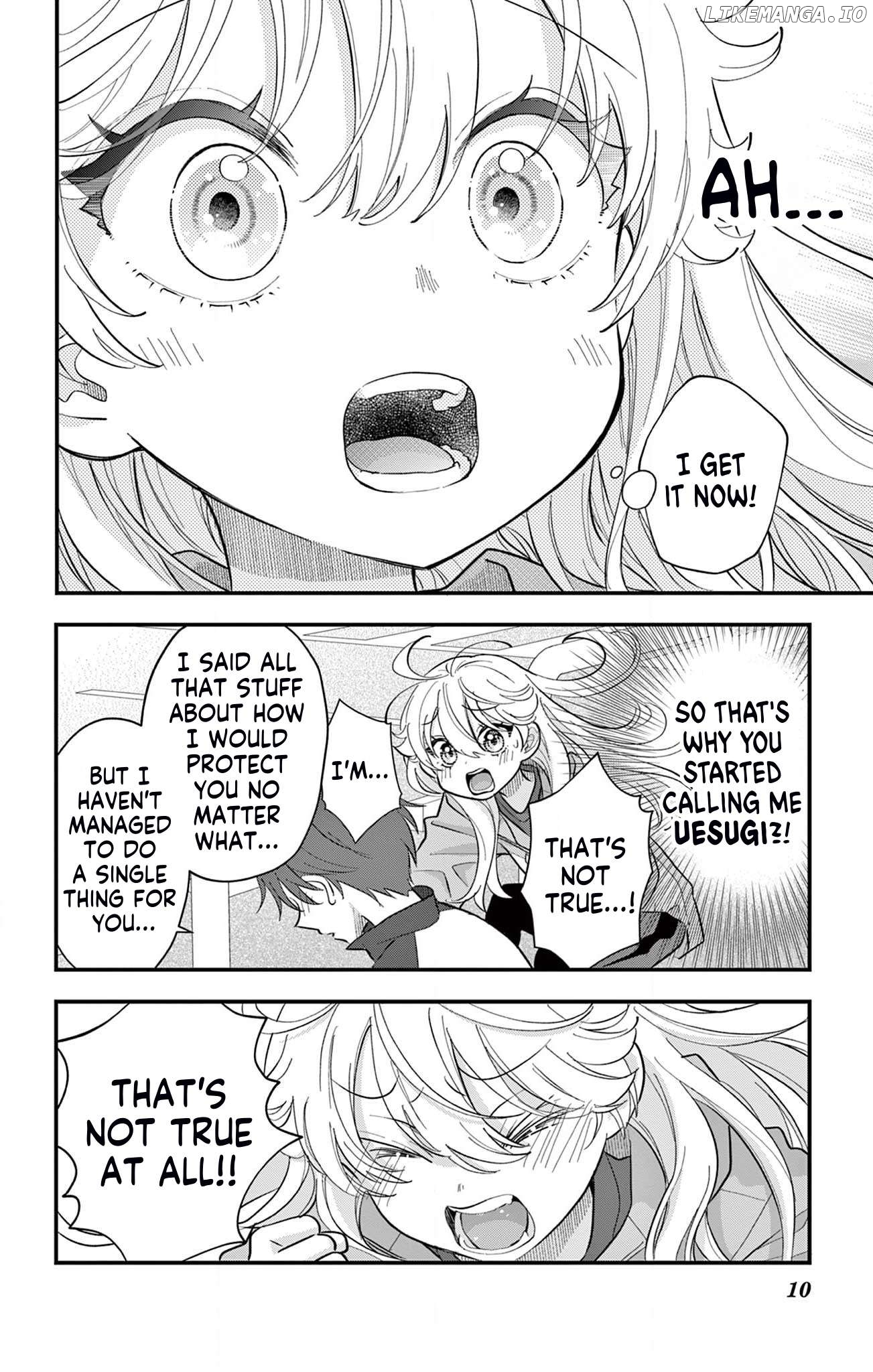 Uesugi-kun wa Onnanoko wo Yametai Chapter 8 - page 10