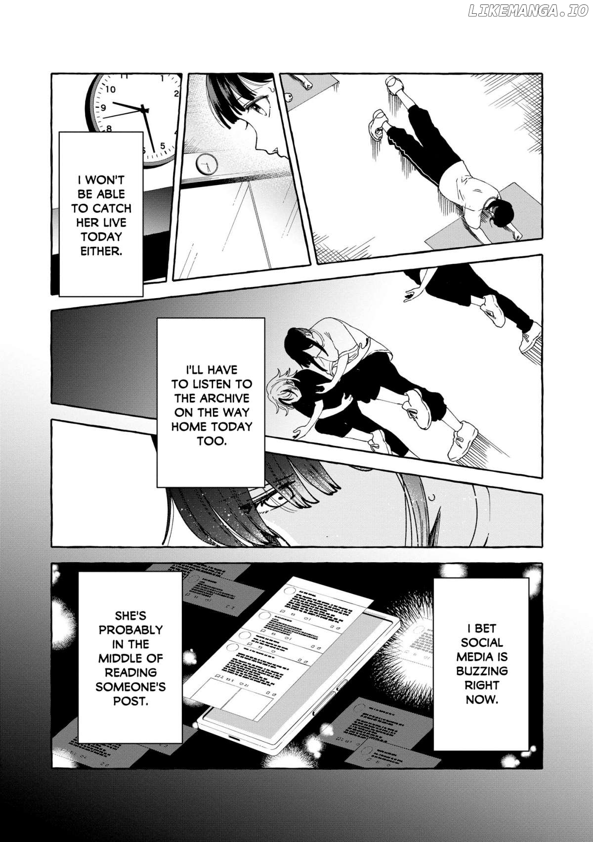 Oni Ure Idol ga Kyou mo Watashi wo Oshitekuru Chapter 6 - page 8