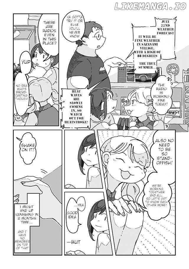 Sazanamimachi to, Hazama no Ko Chapter 6 - page 3