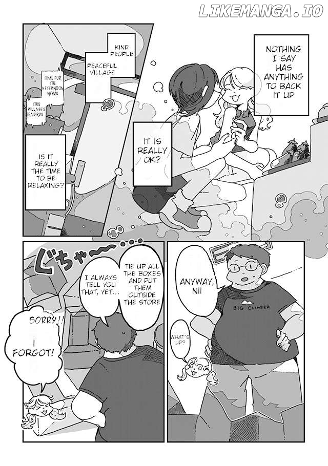 Sazanamimachi to, Hazama no Ko Chapter 6 - page 4