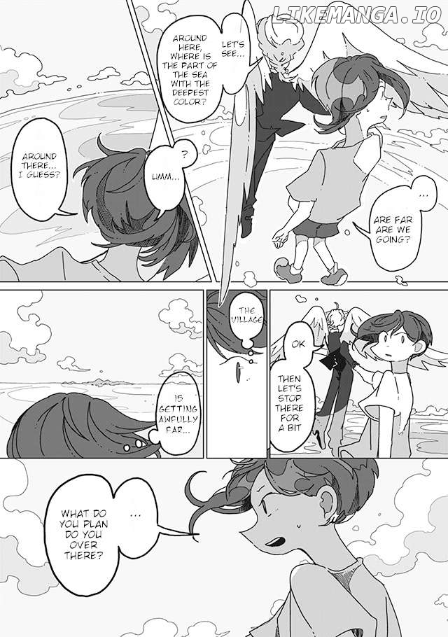 Sazanamimachi to, Hazama no Ko Chapter 7 - page 12