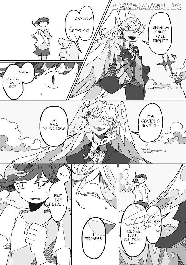 Sazanamimachi to, Hazama no Ko Chapter 7 - page 8