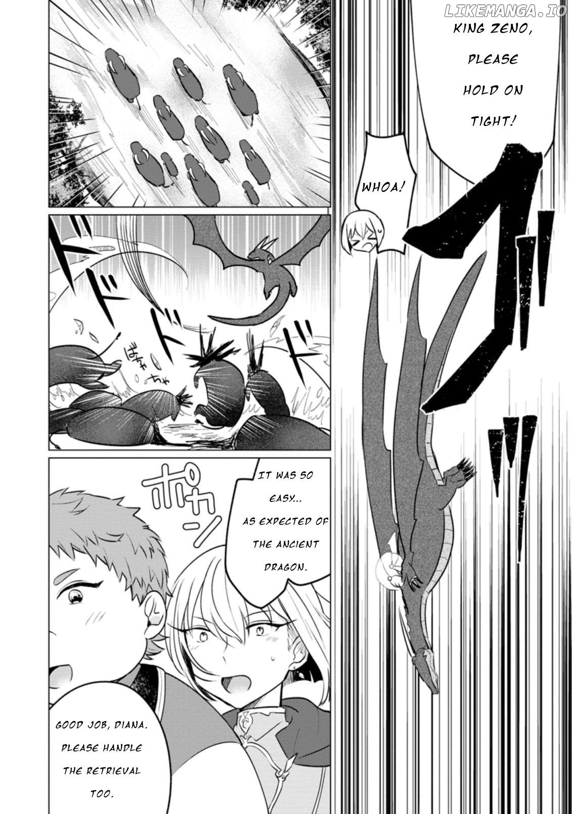 Tensei Saki ga Zannen Ouji Datta Ken: Ima wa Fukkin 1-kai mo Dekinai kedo Yasete Isekai Sukuimasu Chapter 14.2 - page 2