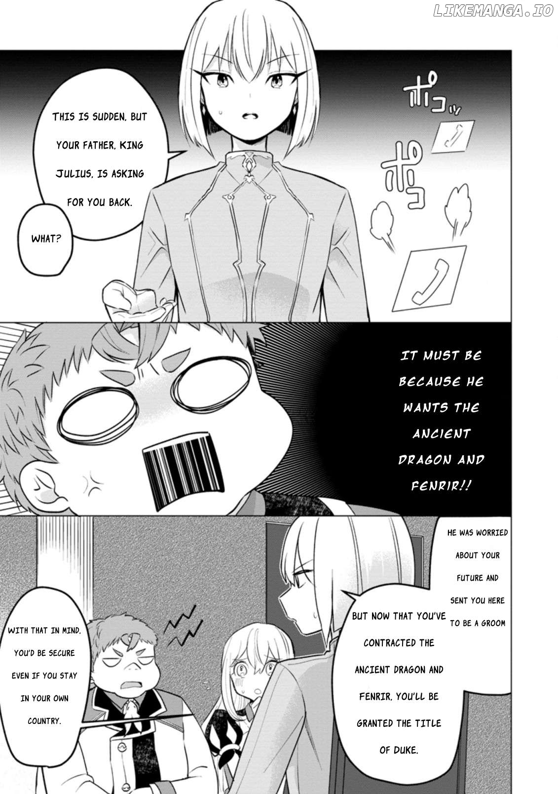 Tensei Saki ga Zannen Ouji Datta Ken: Ima wa Fukkin 1-kai mo Dekinai kedo Yasete Isekai Sukuimasu Chapter 14.2 - page 7