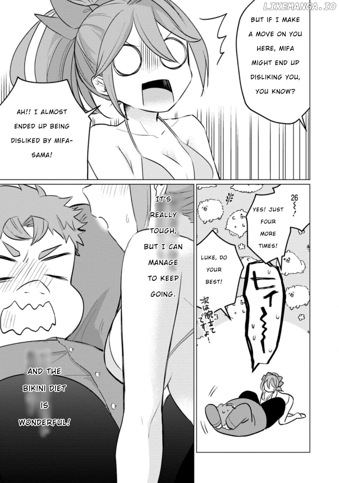 Tensei Saki ga Zannen Ouji Datta Ken: Ima wa Fukkin 1-kai mo Dekinai kedo Yasete Isekai Sukuimasu Chapter 15 - page 17