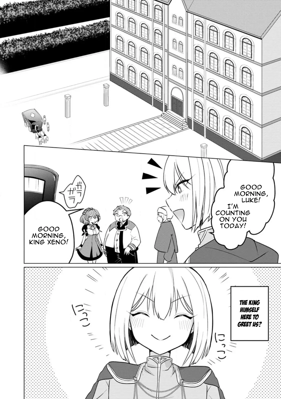 Tensei Saki ga Zannen Ouji Datta Ken: Ima wa Fukkin 1-kai mo Dekinai kedo Yasete Isekai Sukuimasu Chapter 18 - page 2