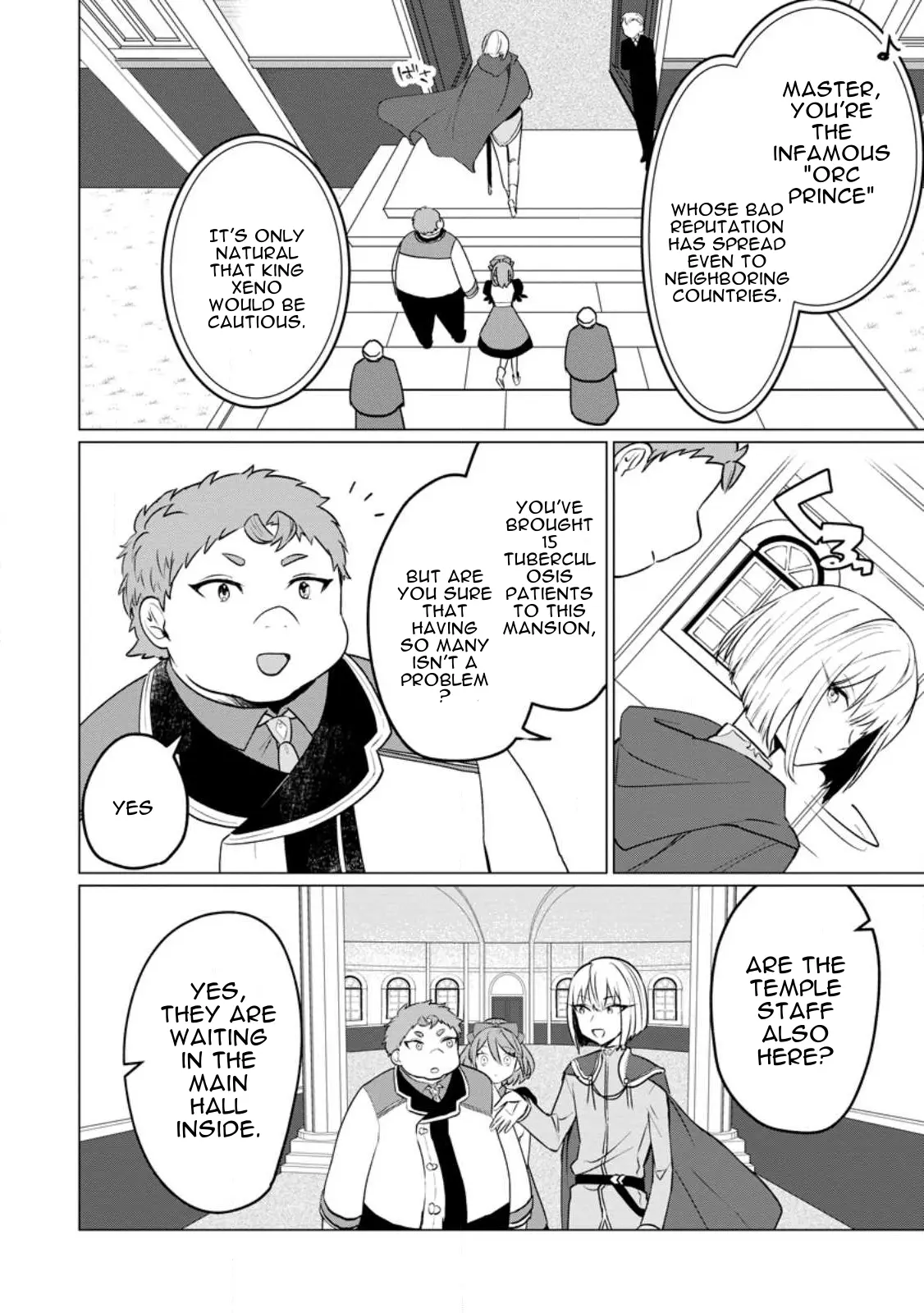 Tensei Saki ga Zannen Ouji Datta Ken: Ima wa Fukkin 1-kai mo Dekinai kedo Yasete Isekai Sukuimasu Chapter 18 - page 4