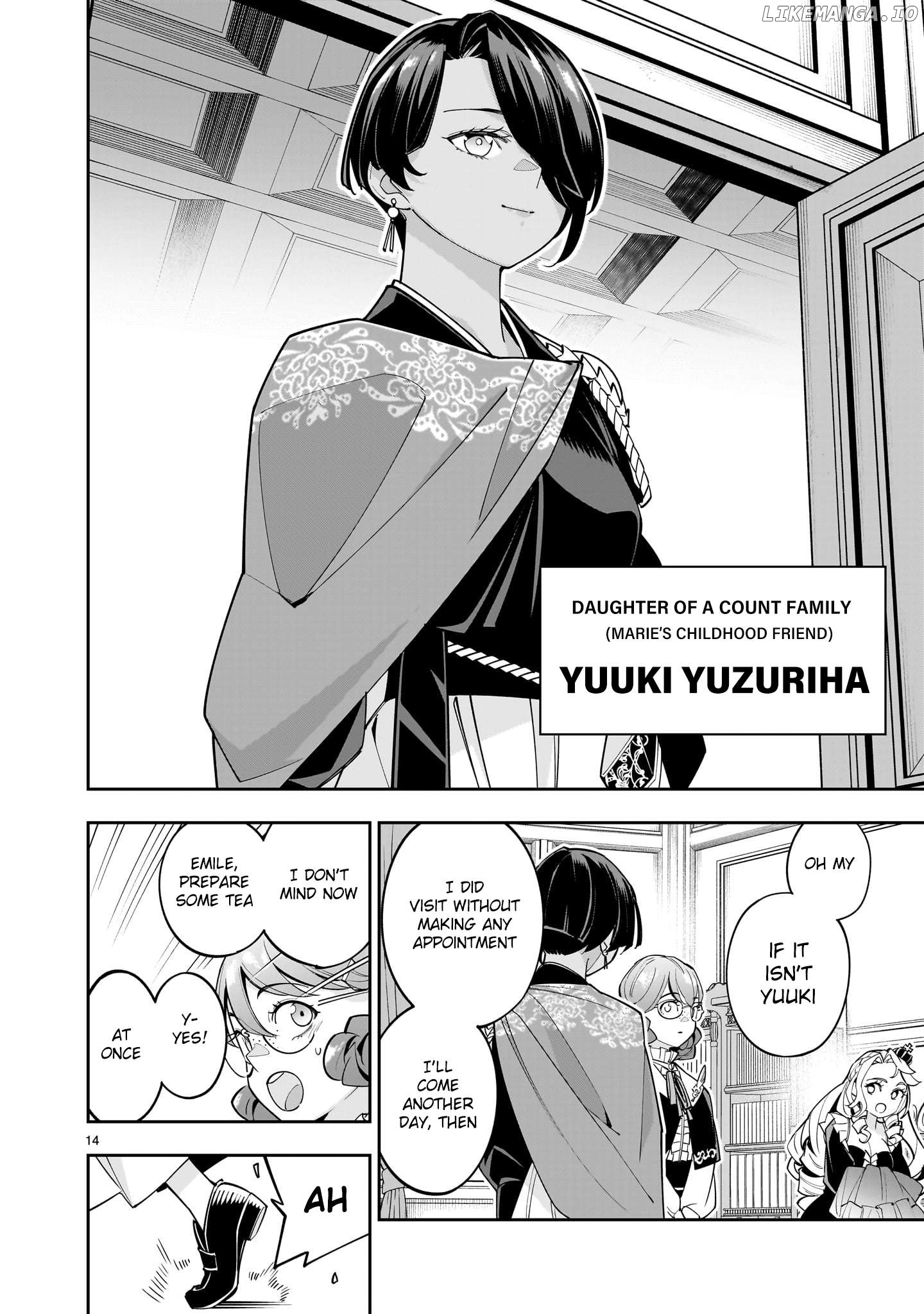 The Death Defying Princess Creates a Yuri Harem to Survive Chapter 2 - page 14