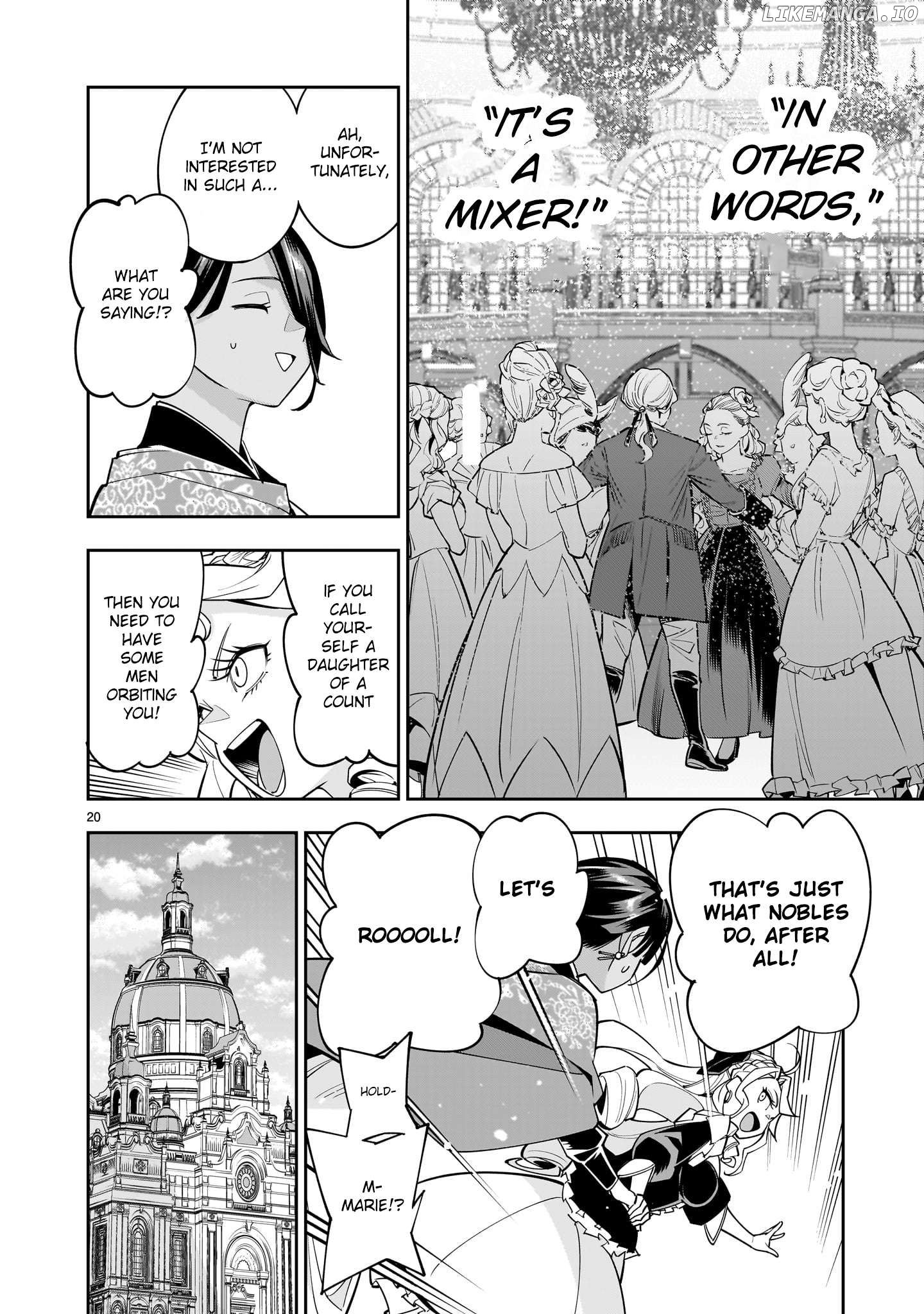 The Death Defying Princess Creates a Yuri Harem to Survive Chapter 2 - page 20