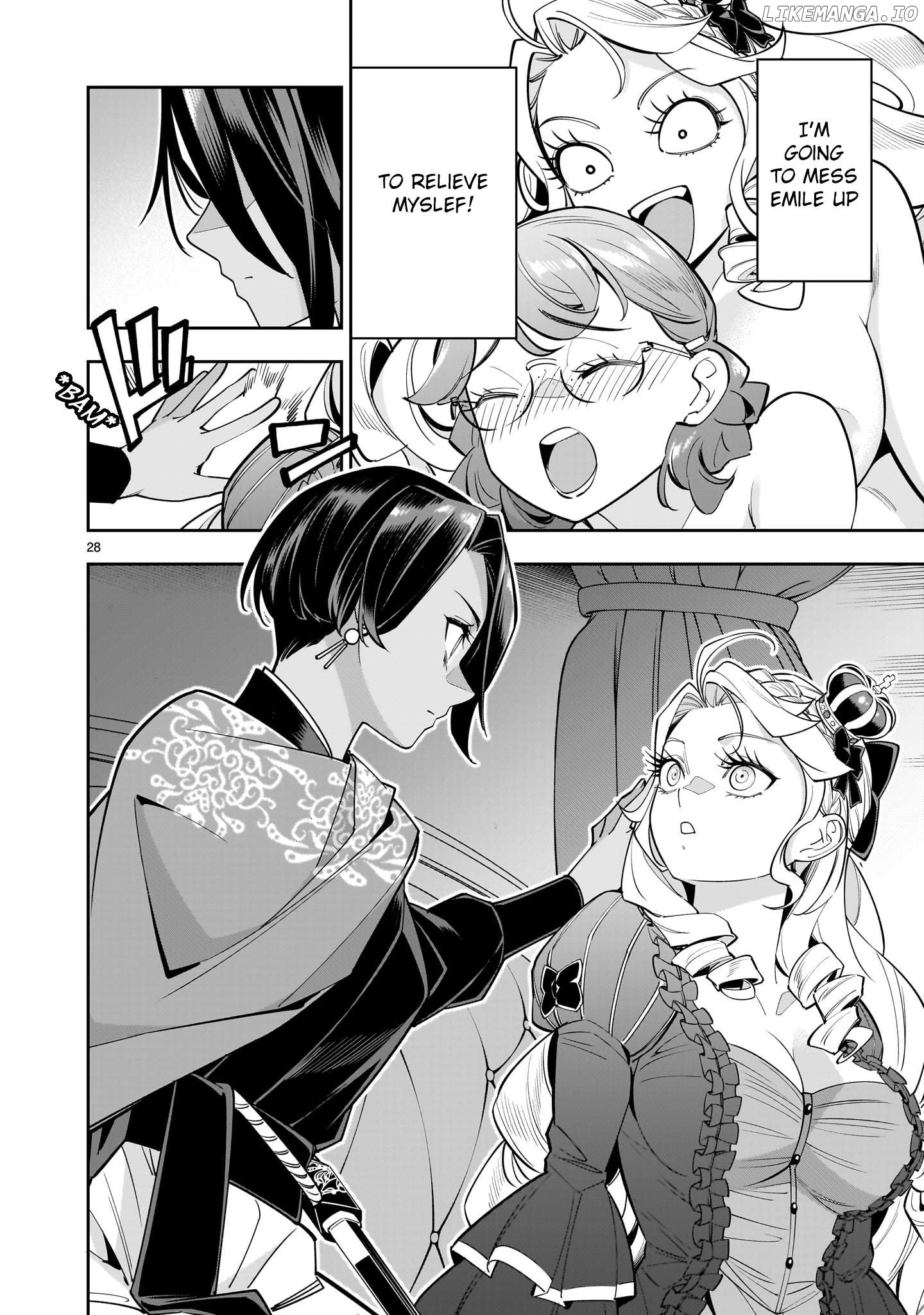 The Death Defying Princess Creates a Yuri Harem to Survive Chapter 2 - page 28