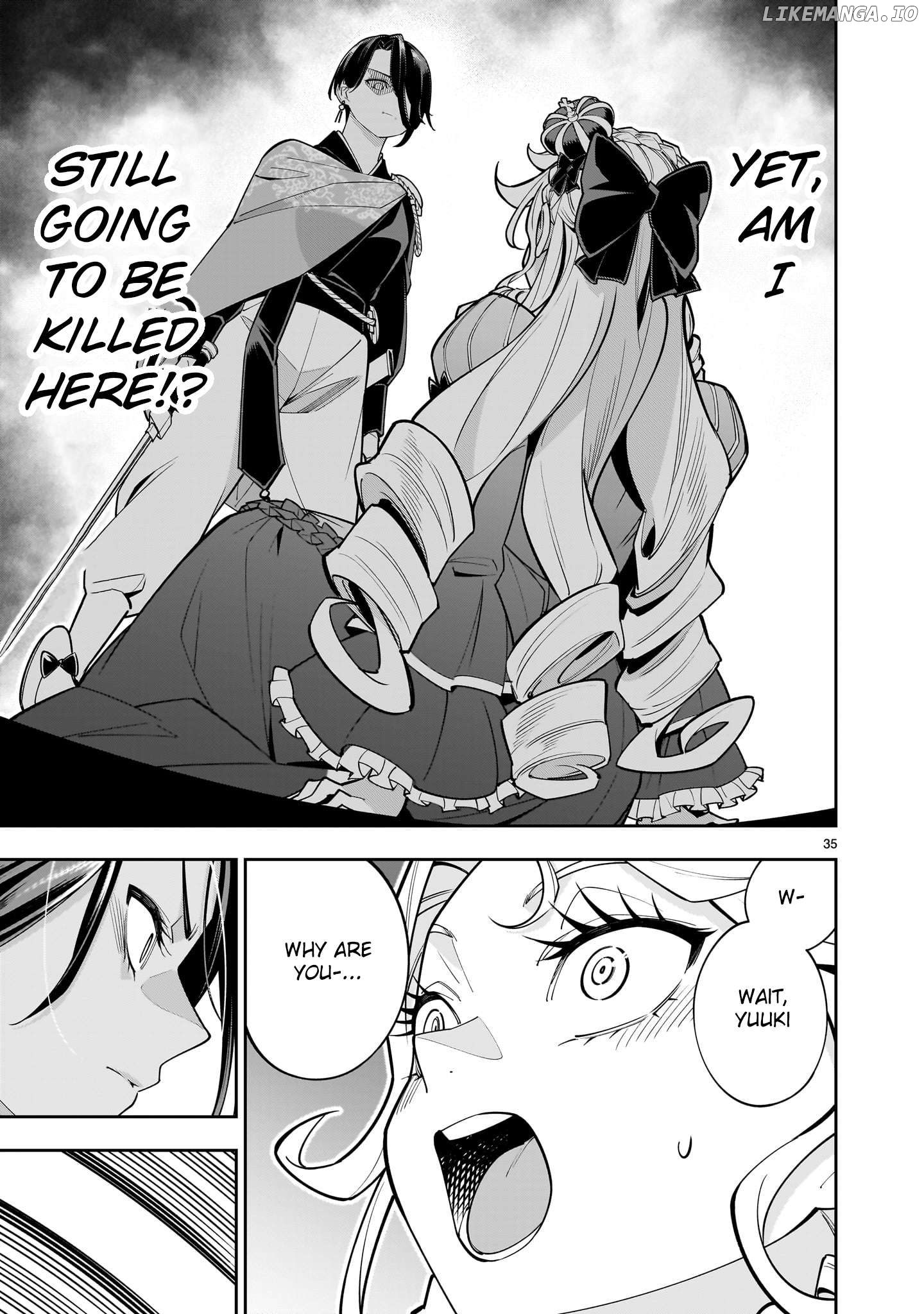 The Death Defying Princess Creates a Yuri Harem to Survive Chapter 2 - page 35