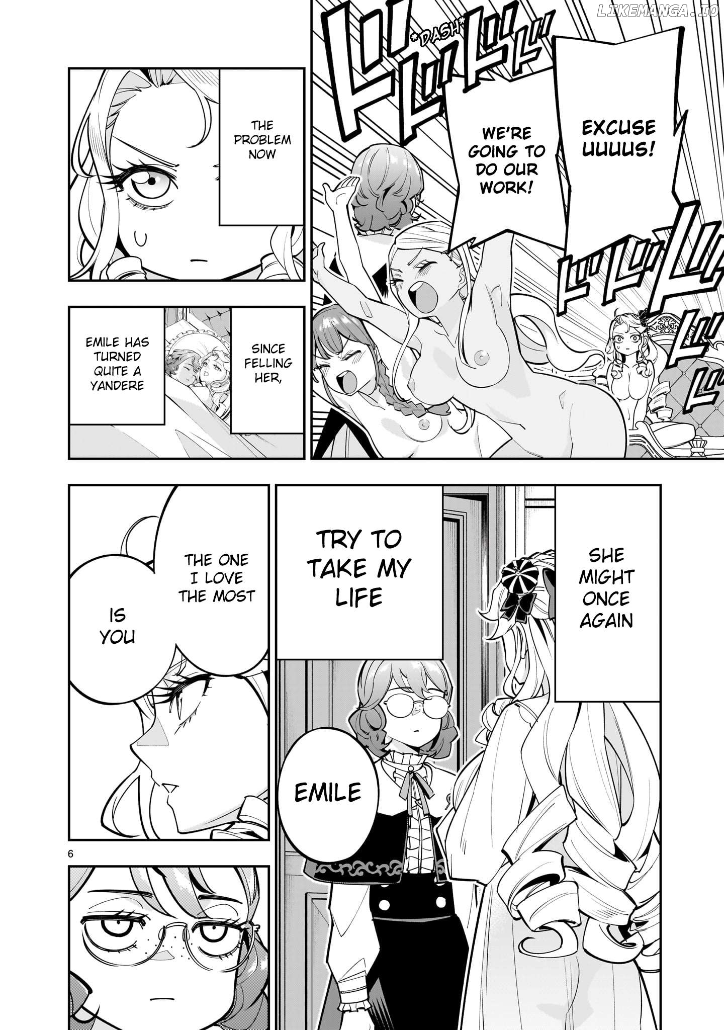The Death Defying Princess Creates a Yuri Harem to Survive Chapter 2 - page 6