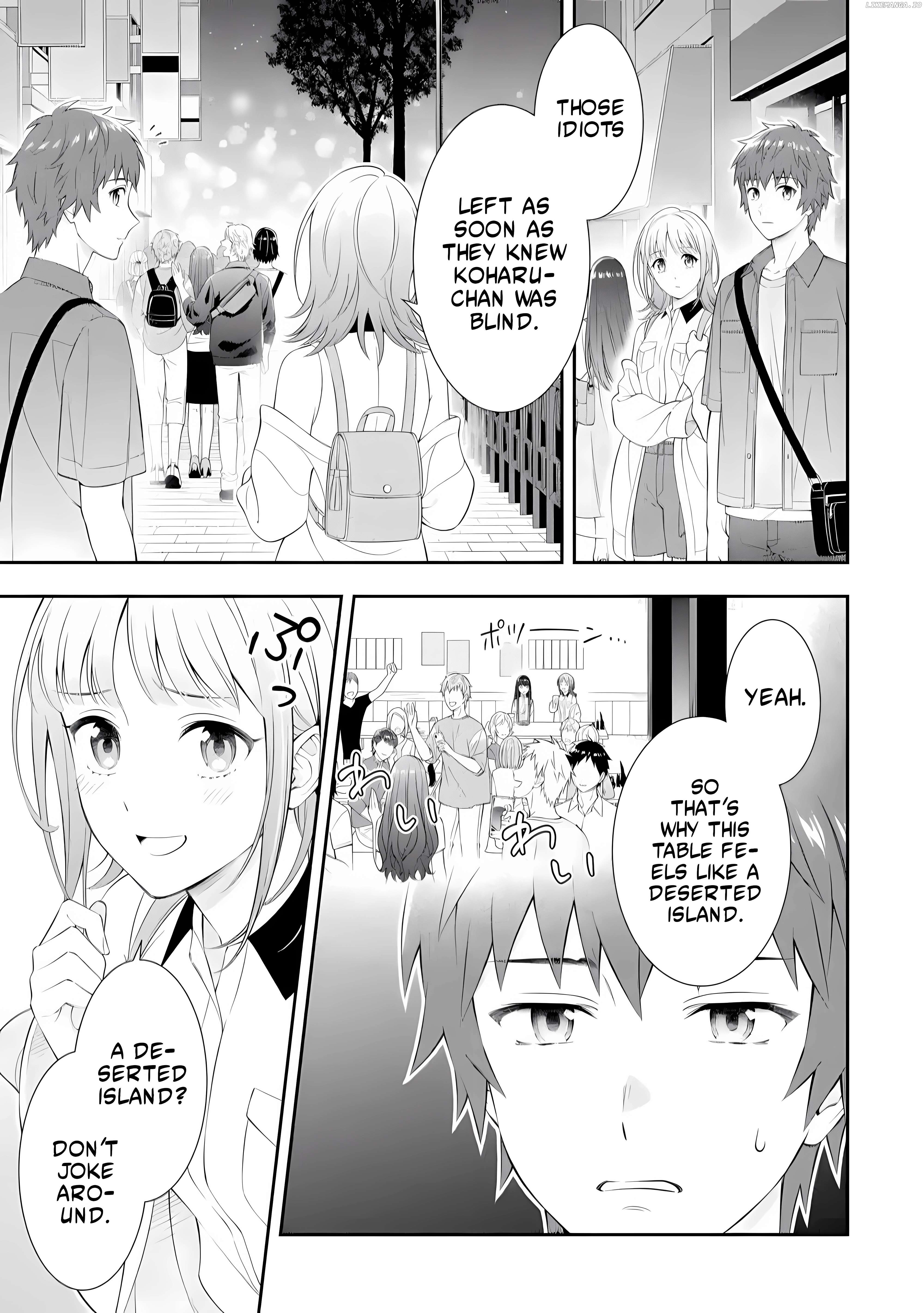 Toumei na Yoru ni Kakeru-kun to, Me ni Mienai Koi wo Shita. Chapter 1 - page 13