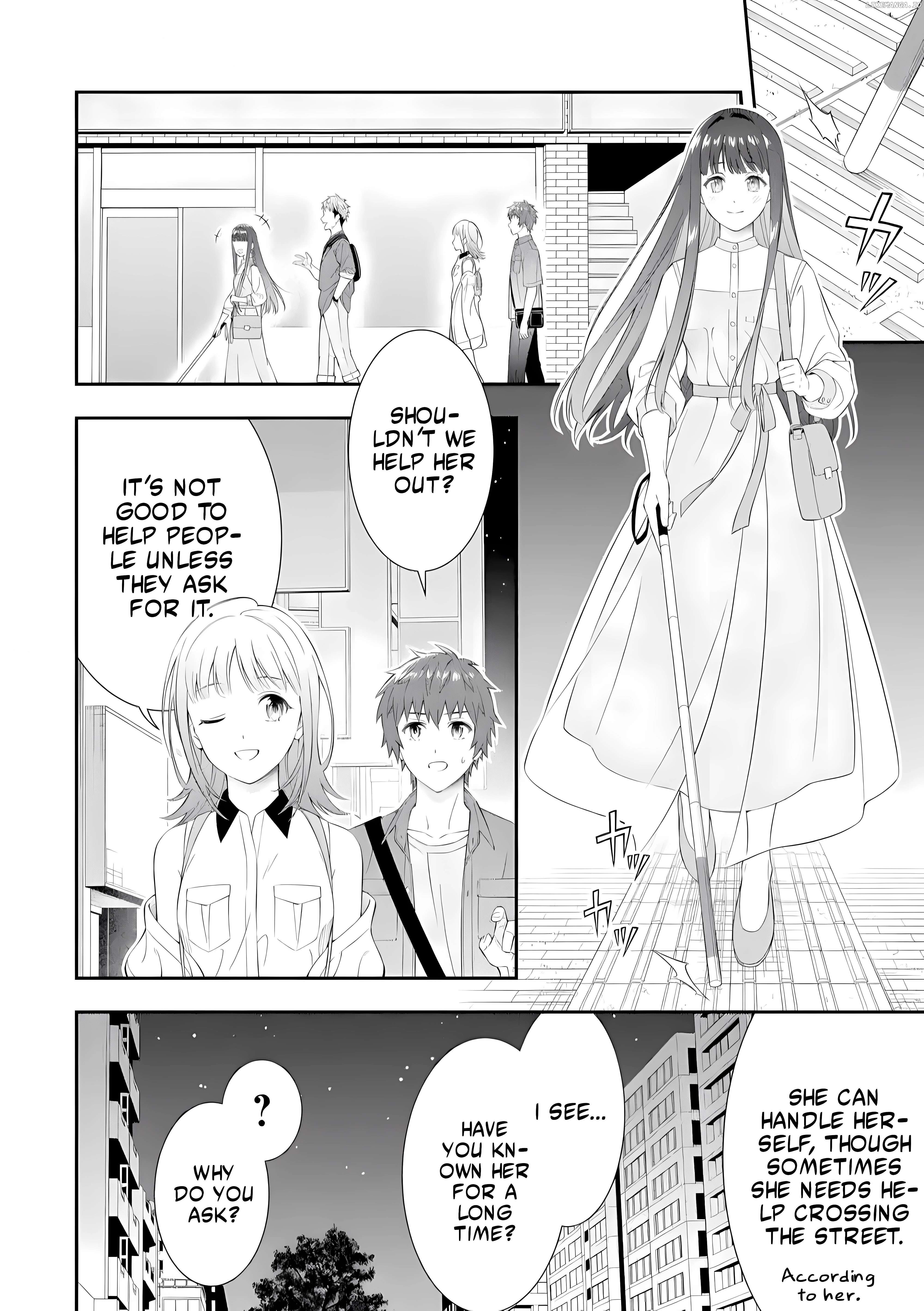 Toumei na Yoru ni Kakeru-kun to, Me ni Mienai Koi wo Shita. Chapter 1 - page 14