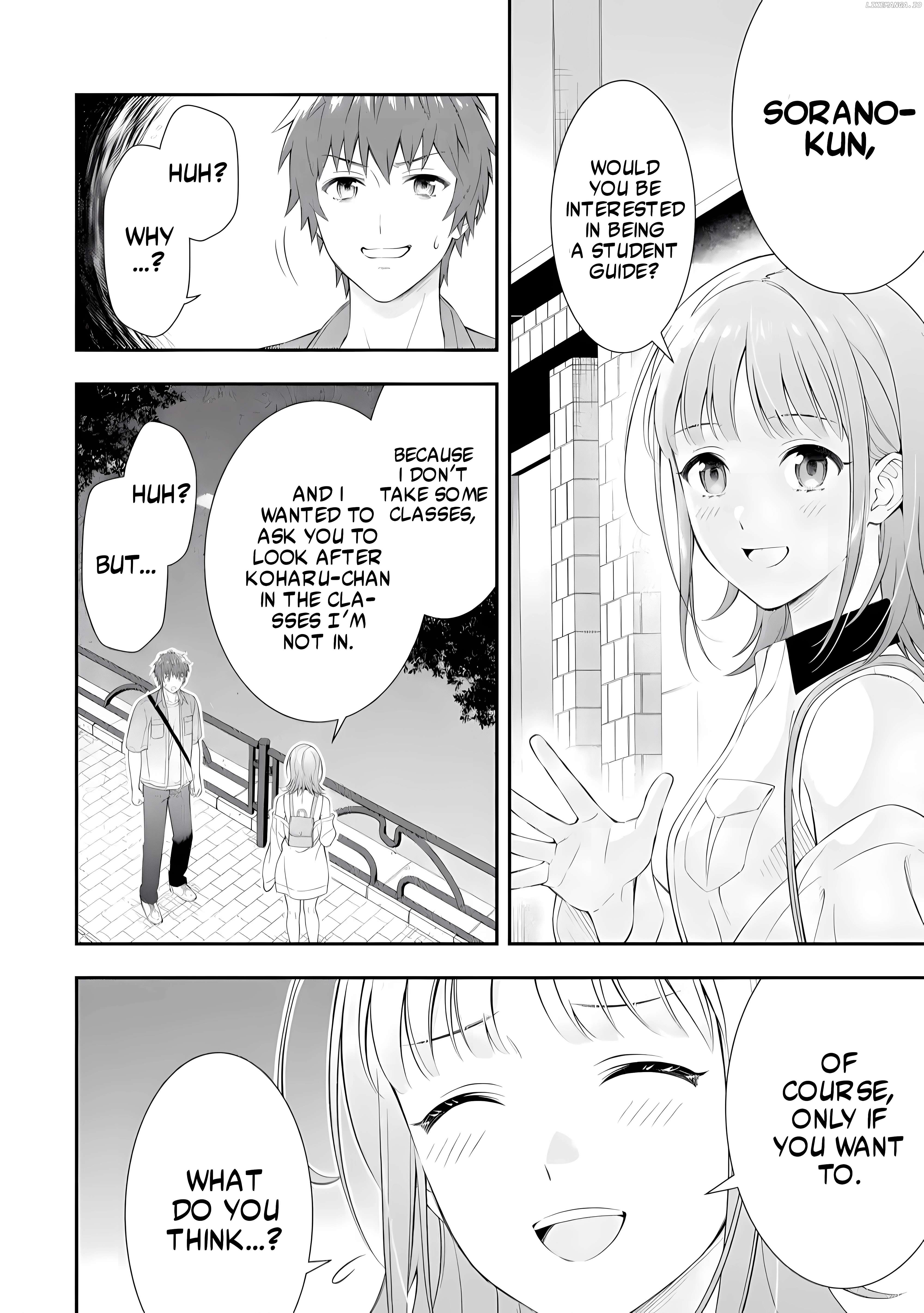 Toumei na Yoru ni Kakeru-kun to, Me ni Mienai Koi wo Shita. Chapter 1 - page 18