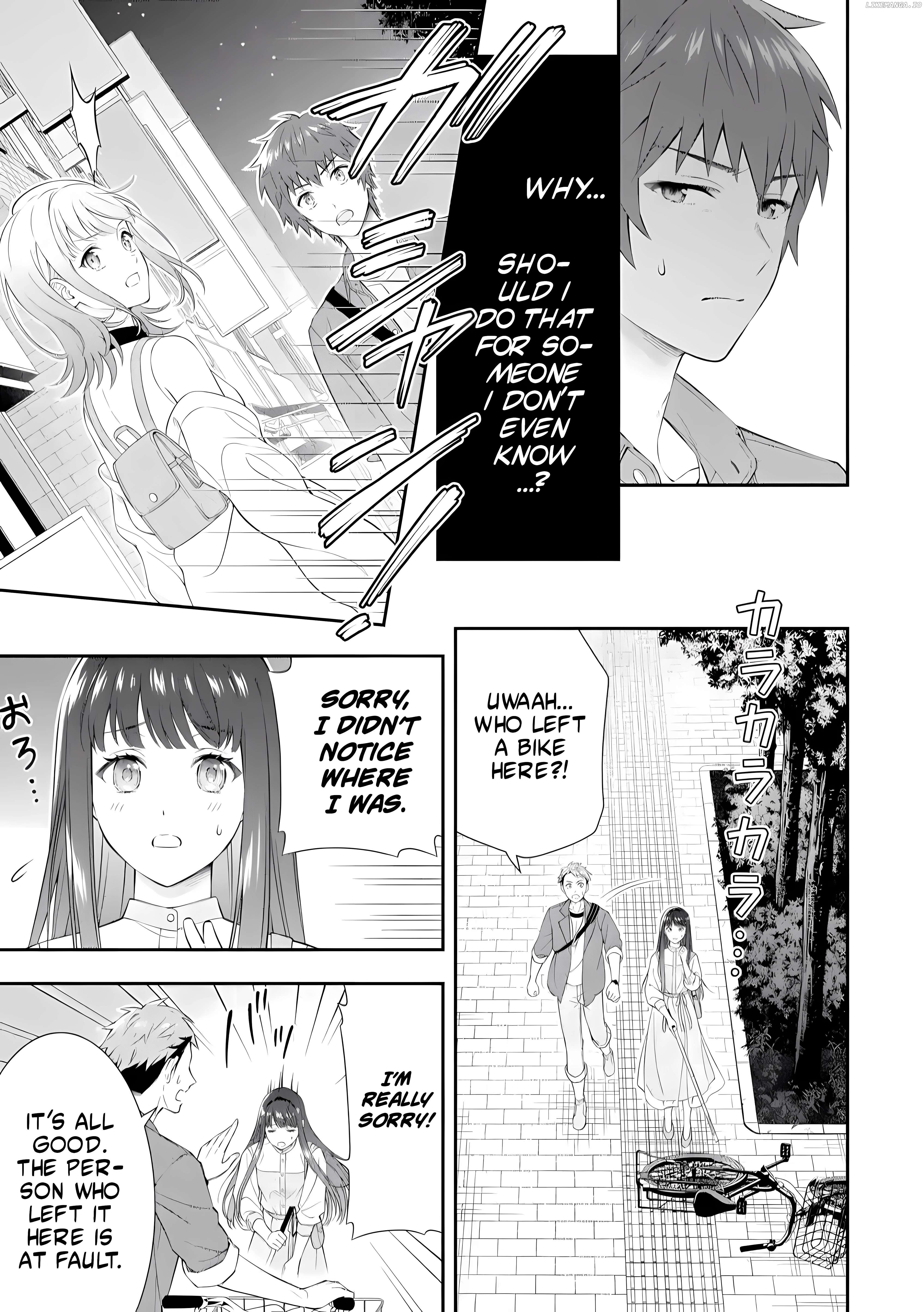 Toumei na Yoru ni Kakeru-kun to, Me ni Mienai Koi wo Shita. Chapter 1 - page 19