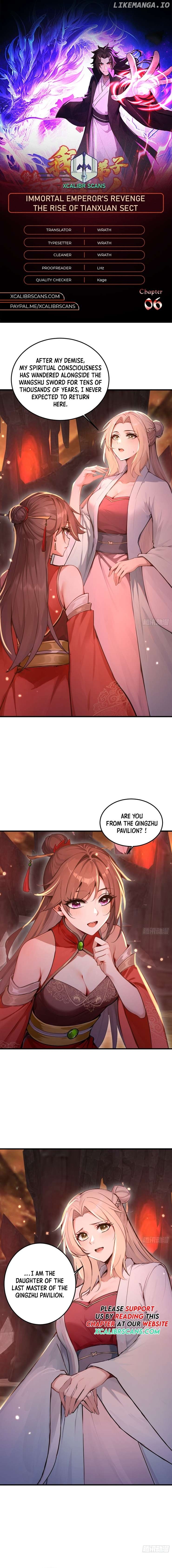 Immortal Emperor’s Revenge: The Rise of Tianxuan Sect Chapter 6 - page 1