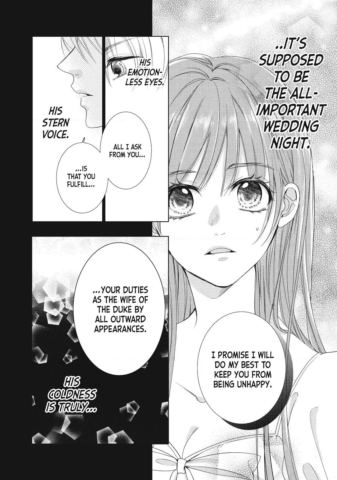 My Ice-Rose Husband Said He Only Wants Me to Play the Role of the Next Duchess, but Now He's Stalking Me at Home! Chapter 1.1 - page 2