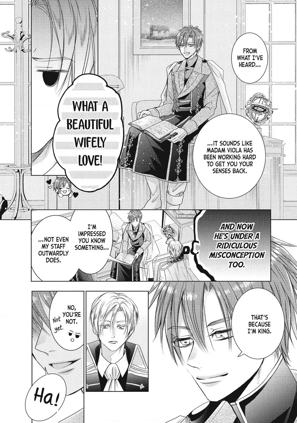 My Ice-Rose Husband Said He Only Wants Me to Play the Role of the Next Duchess, but Now He's Stalking Me at Home! Chapter 8.3 - page 4