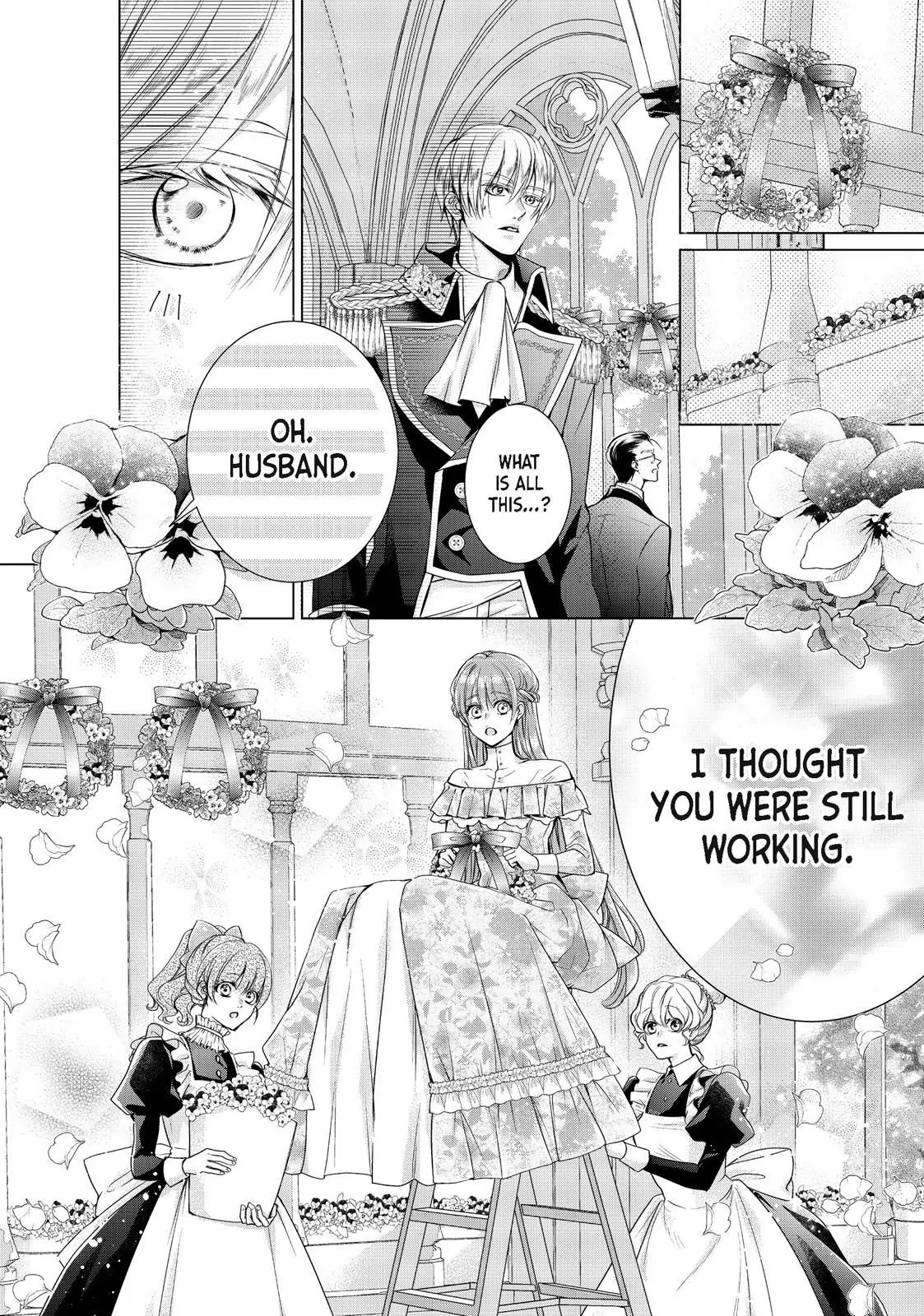 My Ice-Rose Husband Said He Only Wants Me to Play the Role of the Next Duchess, but Now He's Stalking Me at Home! Chapter 9.2 - page 8
