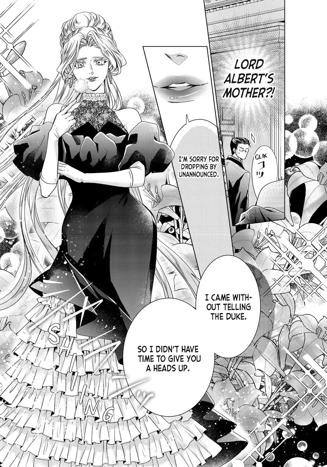 My Ice-Rose Husband Said He Only Wants Me to Play the Role of the Next Duchess, but Now He's Stalking Me at Home! Chapter 9.3 - page 12