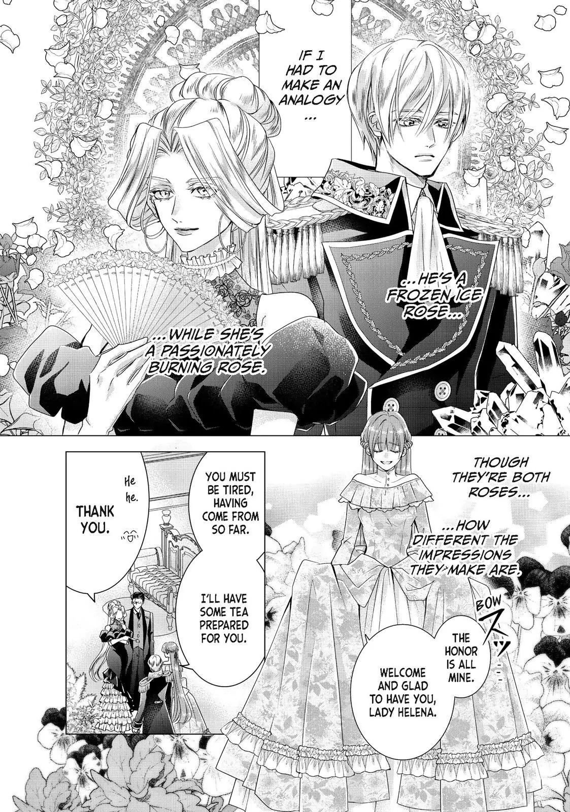My Ice-Rose Husband Said He Only Wants Me to Play the Role of the Next Duchess, but Now He's Stalking Me at Home! Chapter 10.1 - page 2