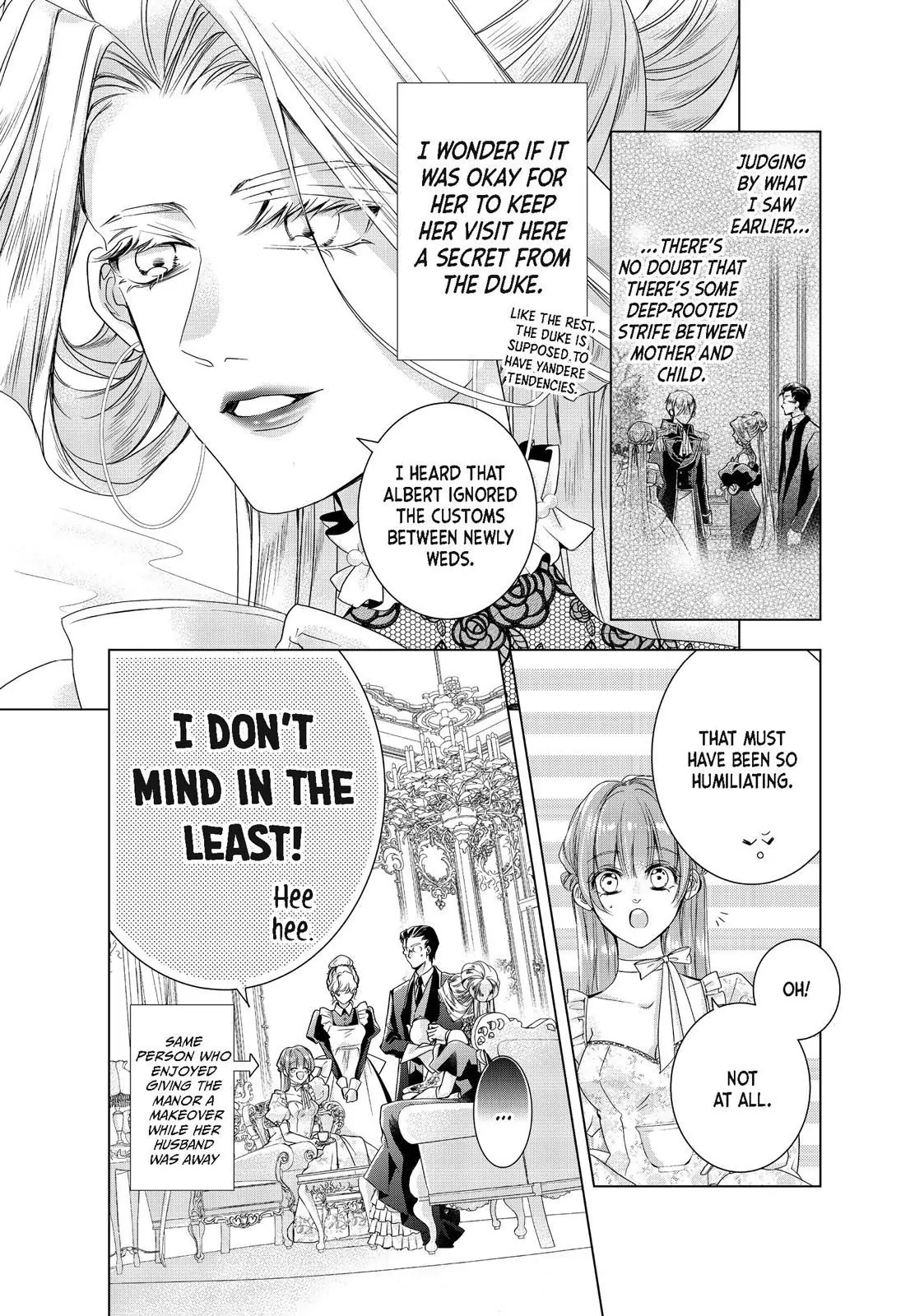 My Ice-Rose Husband Said He Only Wants Me to Play the Role of the Next Duchess, but Now He's Stalking Me at Home! Chapter 10.2 - page 9
