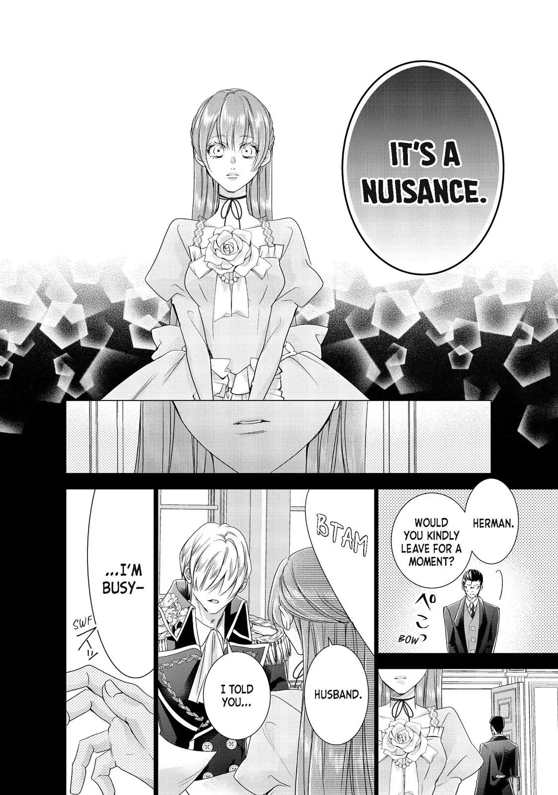 My Ice-Rose Husband Said He Only Wants Me to Play the Role of the Next Duchess, but Now He's Stalking Me at Home! Chapter 11.4 - page 4