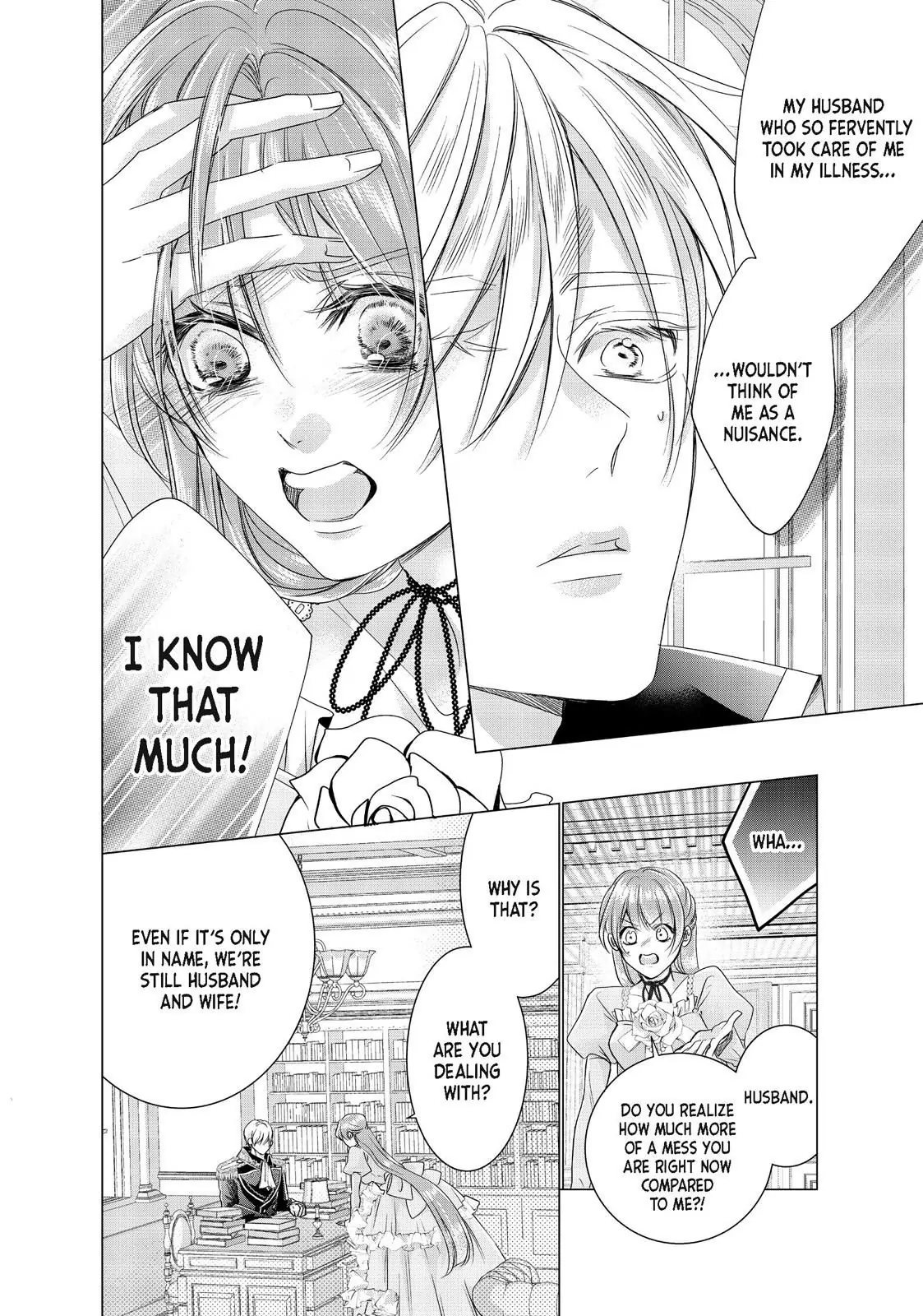 My Ice-Rose Husband Said He Only Wants Me to Play the Role of the Next Duchess, but Now He's Stalking Me at Home! Chapter 11.4 - page 8