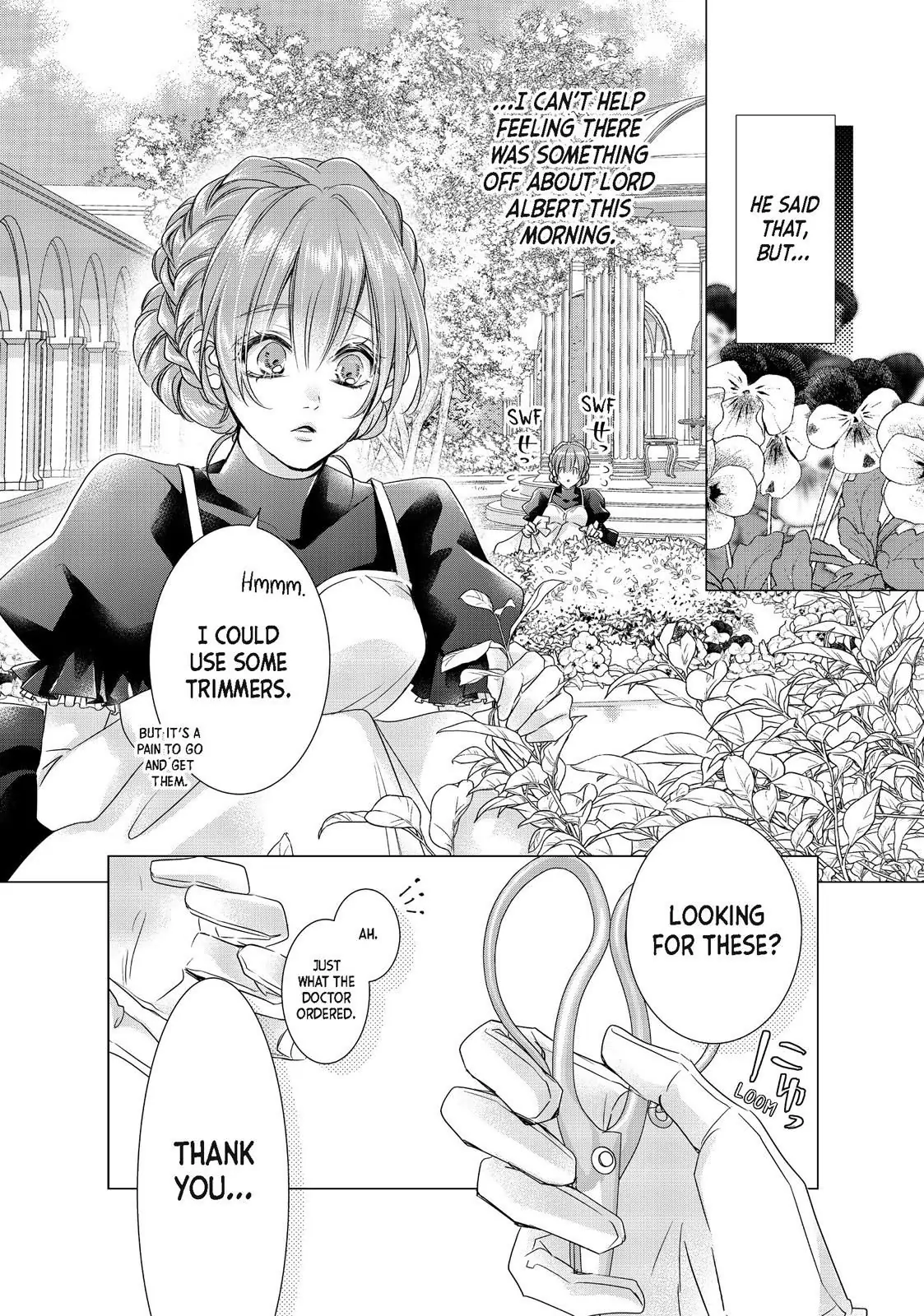 My Ice-Rose Husband Said He Only Wants Me to Play the Role of the Next Duchess, but Now He's Stalking Me at Home! Chapter 13.1 - page 10