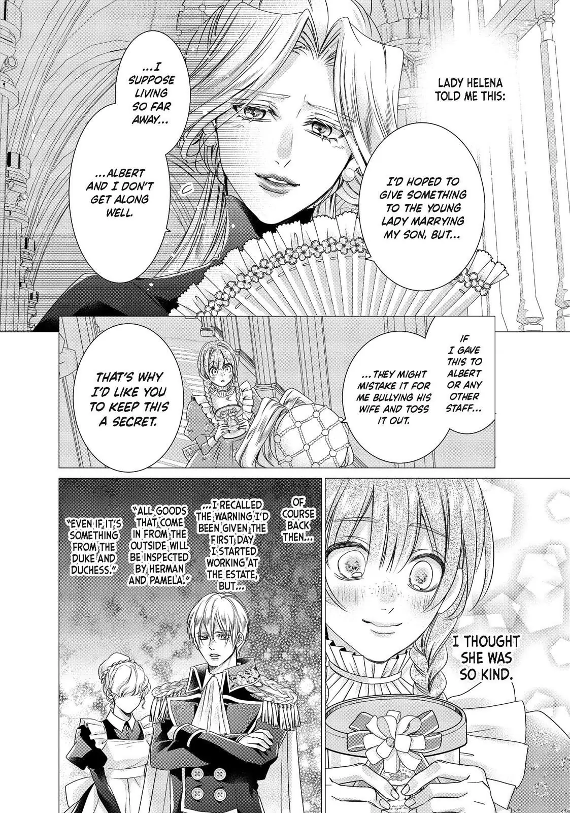 My Ice-Rose Husband Said He Only Wants Me to Play the Role of the Next Duchess, but Now He's Stalking Me at Home! Chapter 14.3 - page 6
