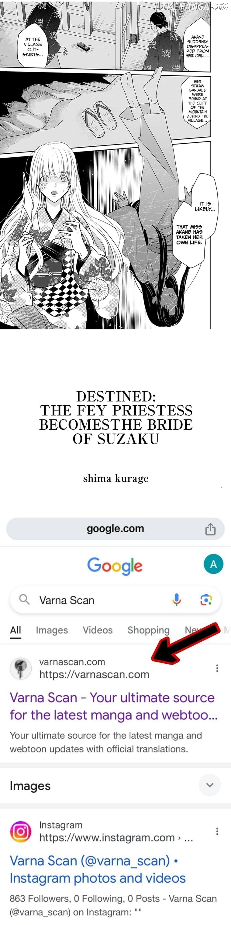 Destined: The Fey Priestess Becomes the Bride of Suzaku Chapter 8 - page 4